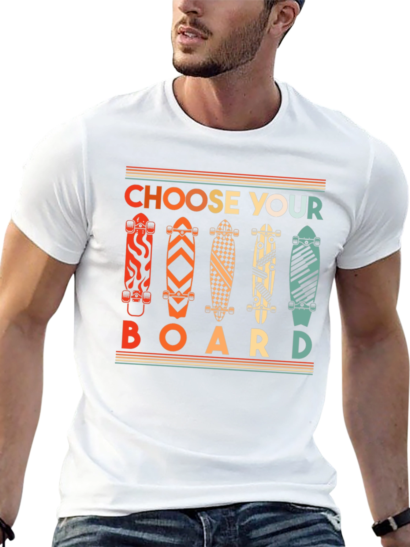 Choose Your Board Graphic T-Shirt