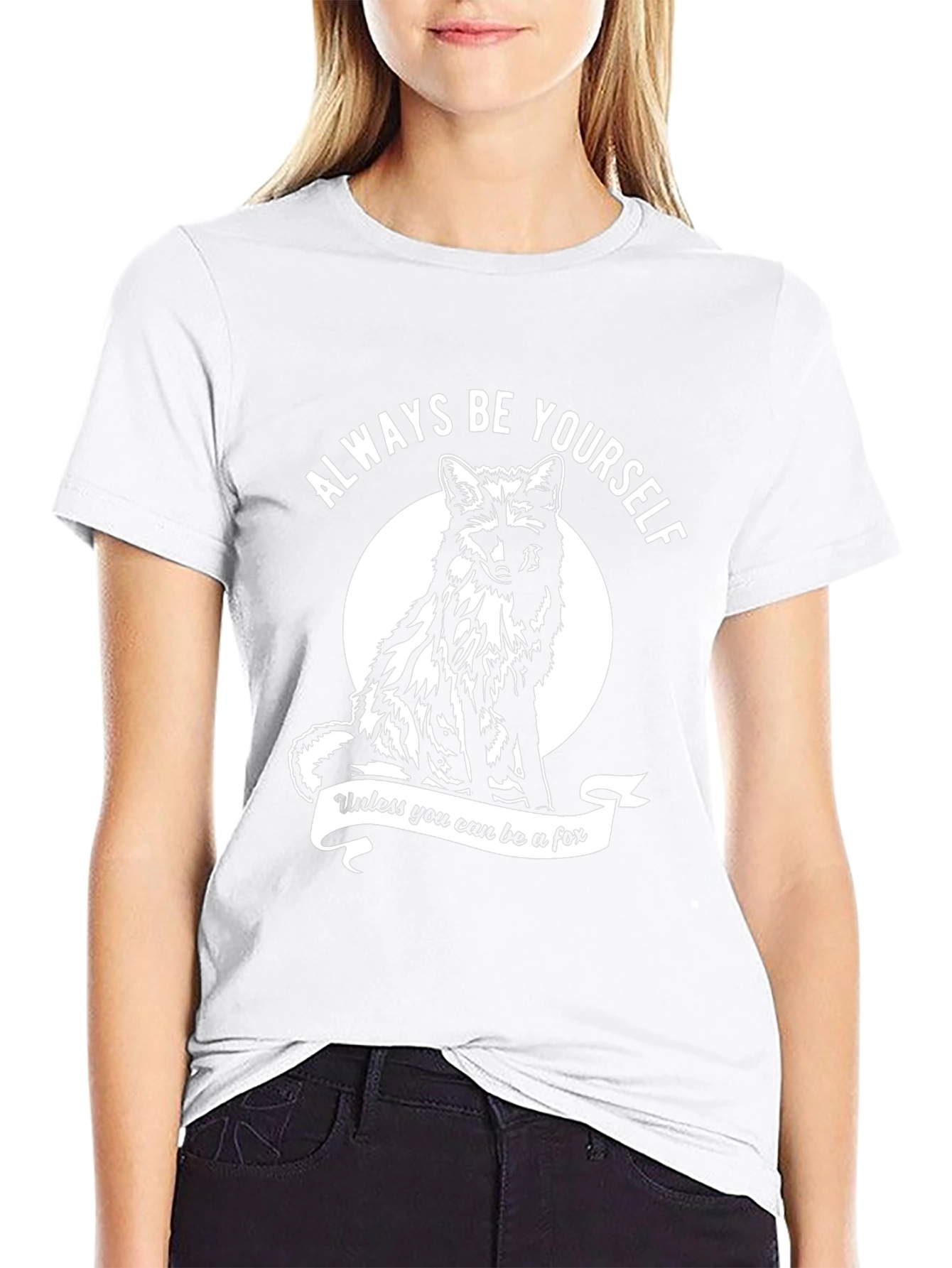Always Be Yourself Fox Graphic Tee