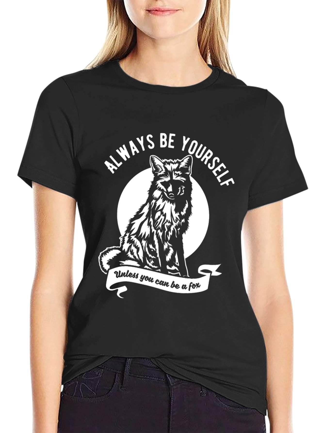 Always Be Yourself Fox Graphic Tee