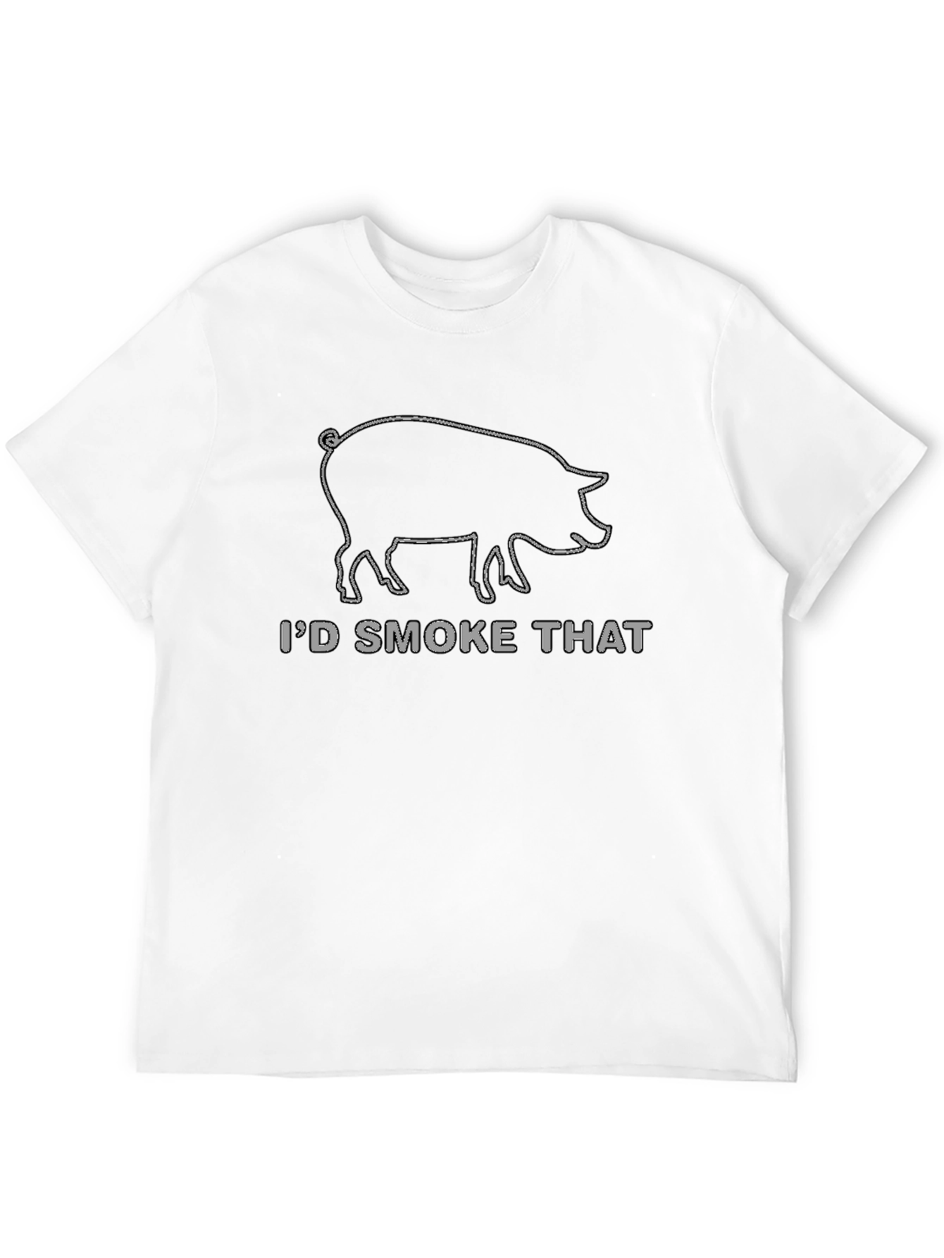 Id Smoke That Pig Graphic Tee