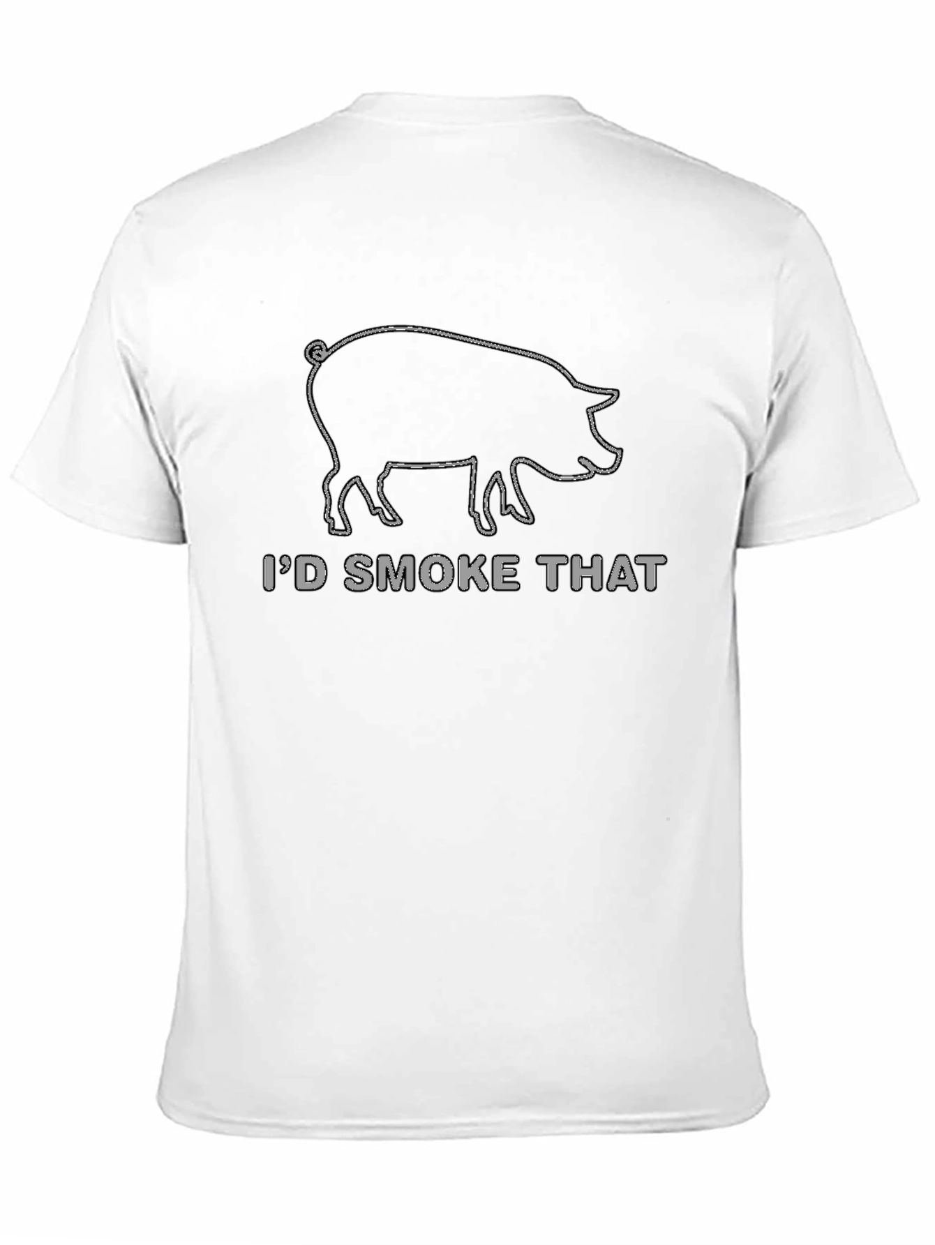Id Smoke That Pig Graphic Tee