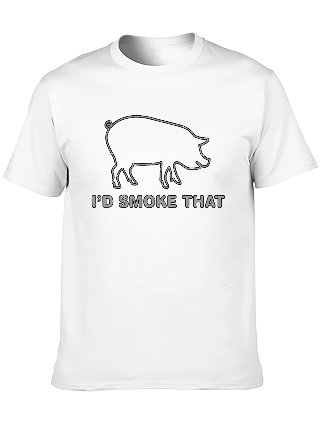 Id Smoke That Pig Graphic Tee