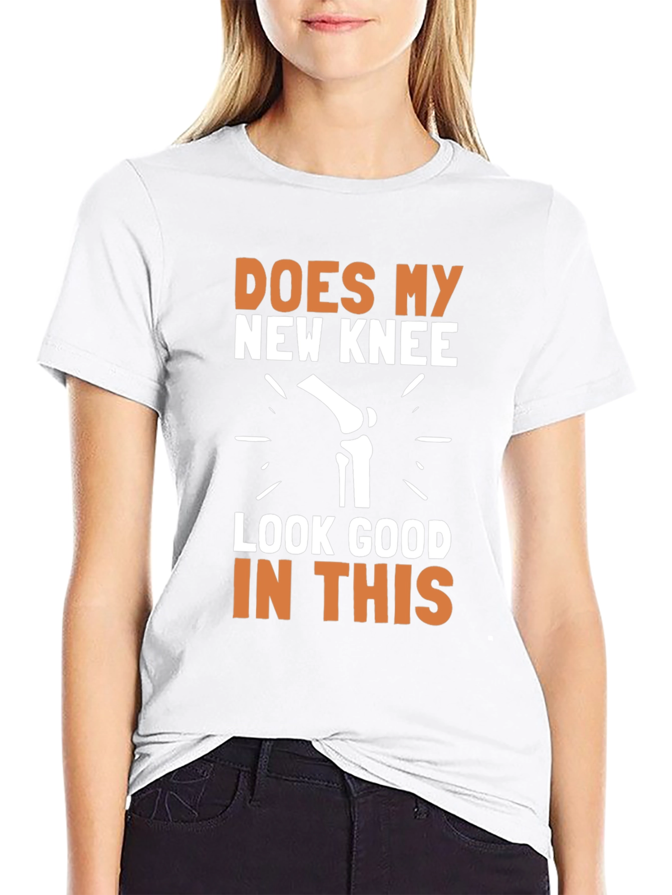 New Knee T-Shirt - Funny Post-Surgery Tee