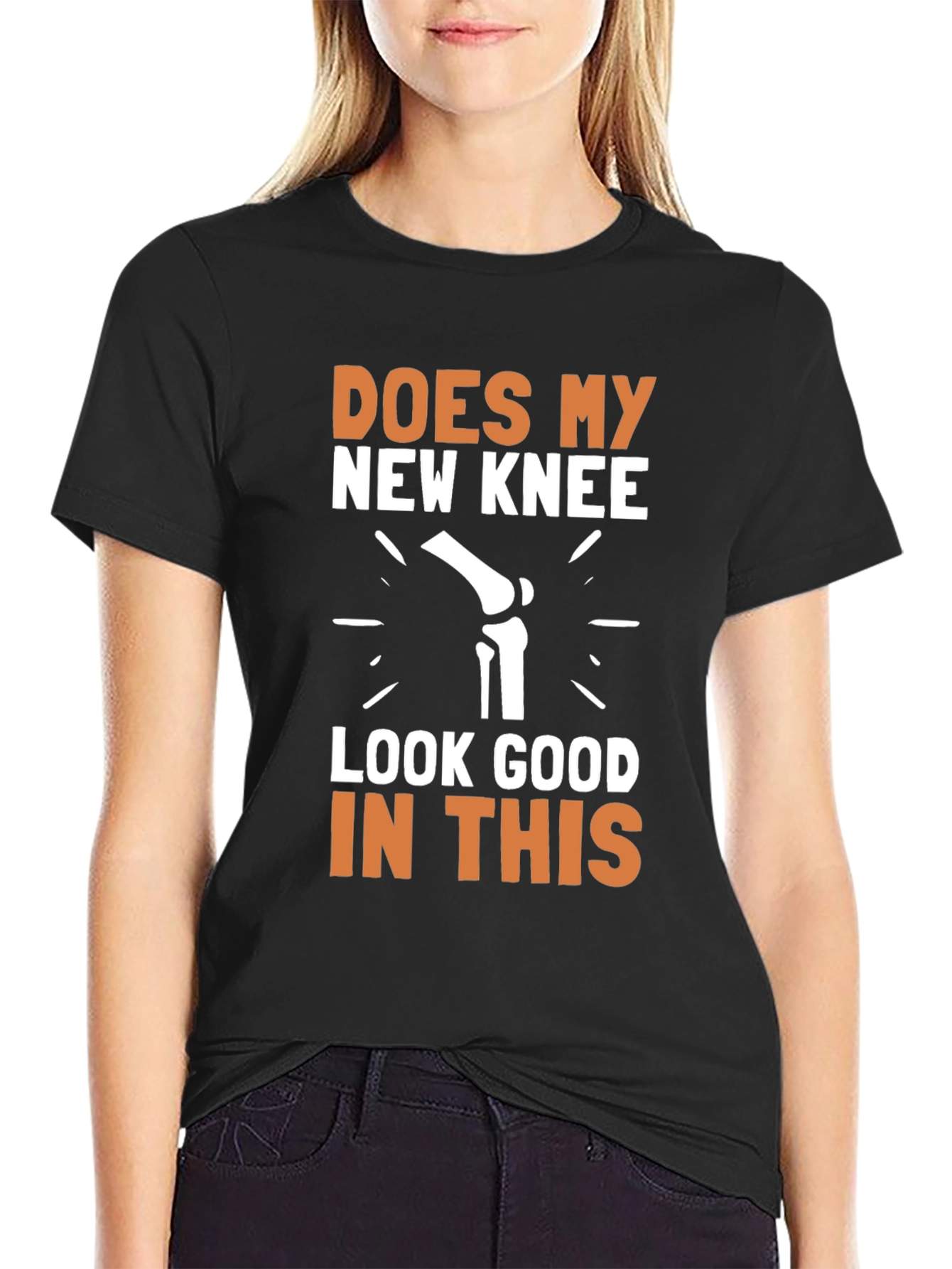 New Knee T-Shirt - Funny Post-Surgery Tee
