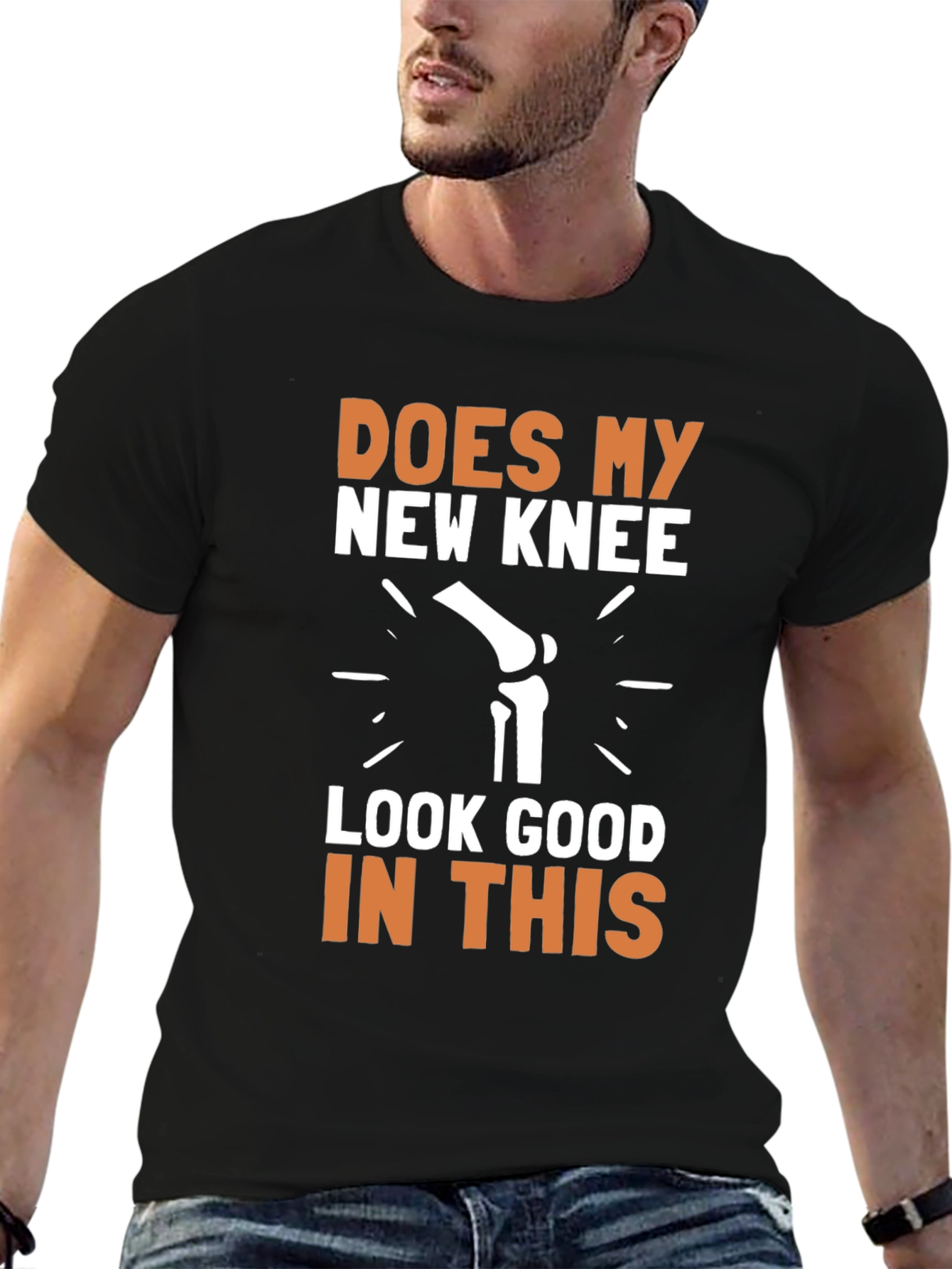 New Knee T-Shirt - Funny Post-Surgery Tee