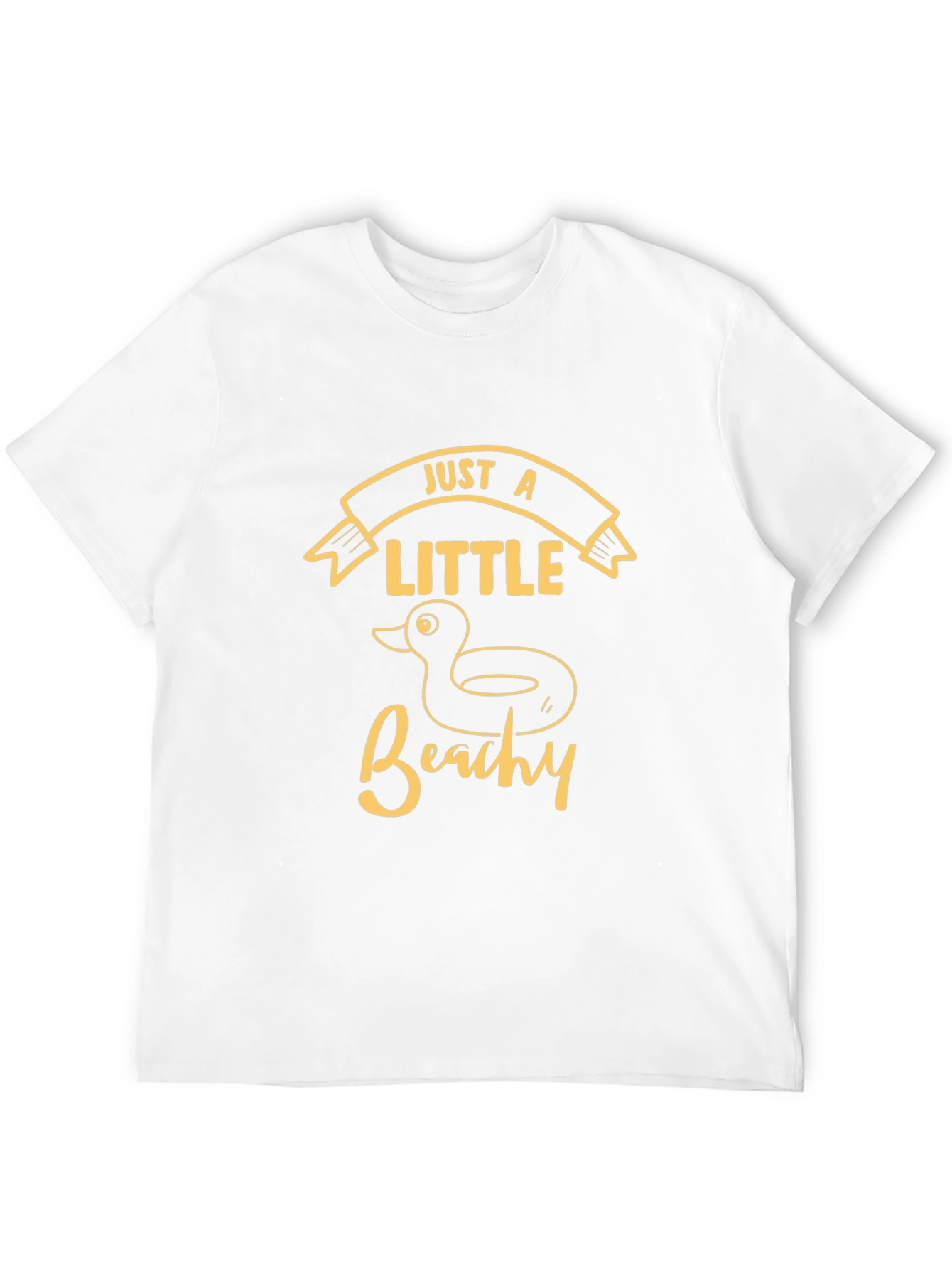 Just a Little Beachy T-Shirt - Novelty Duck Design