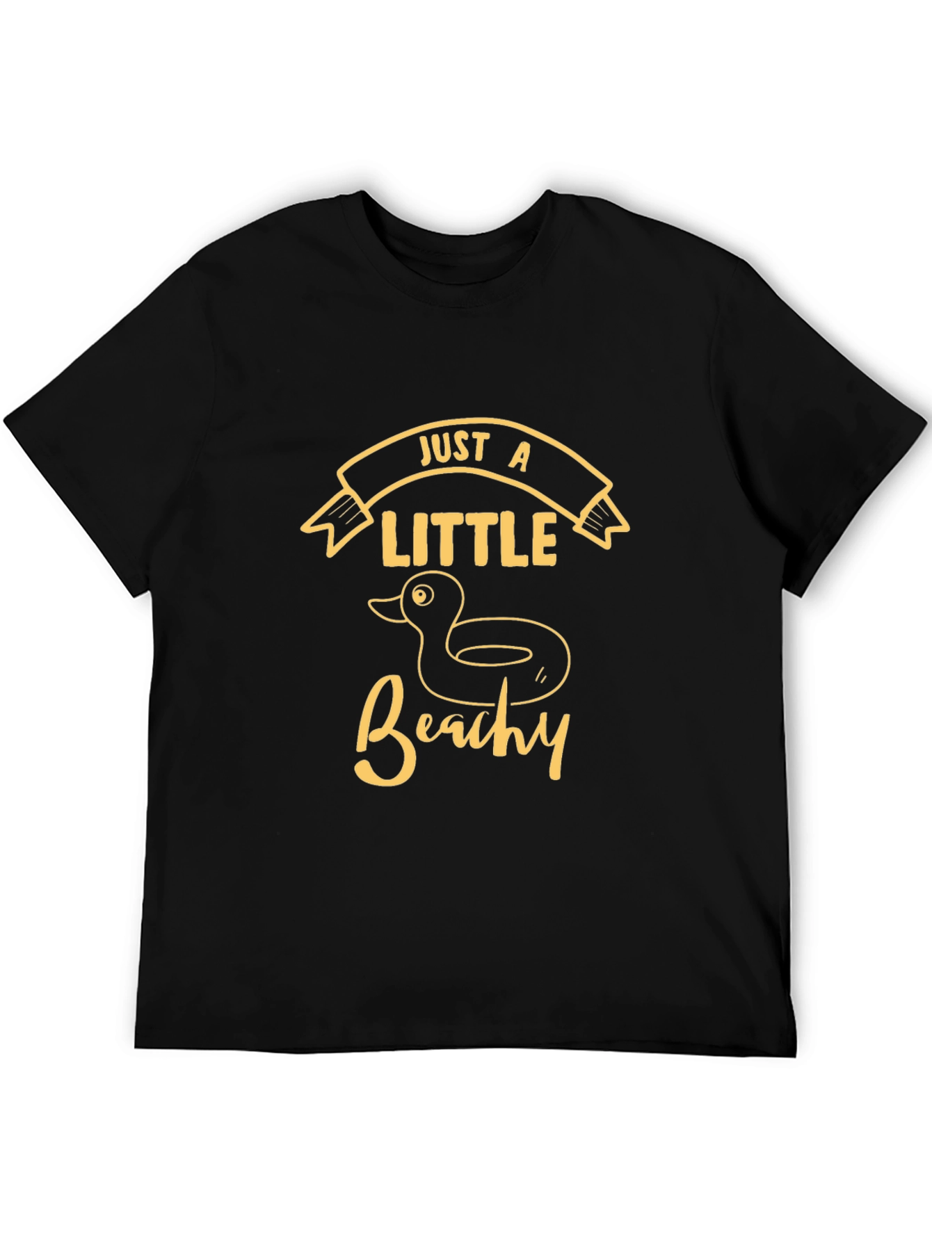 Just a Little Beachy T-Shirt - Novelty Duck Design