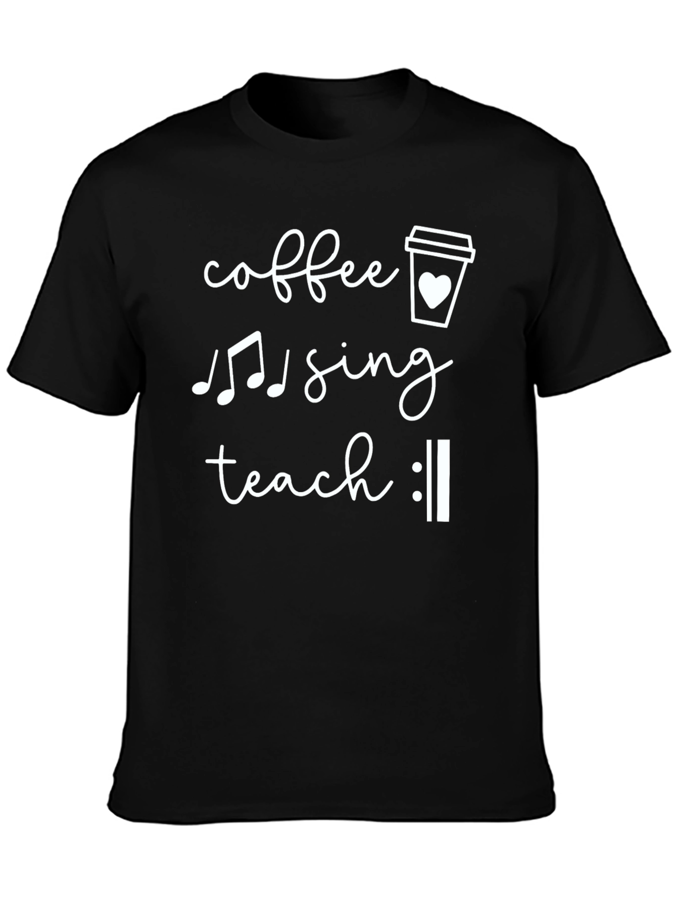 Coffee Sing Teach Graphic Tee