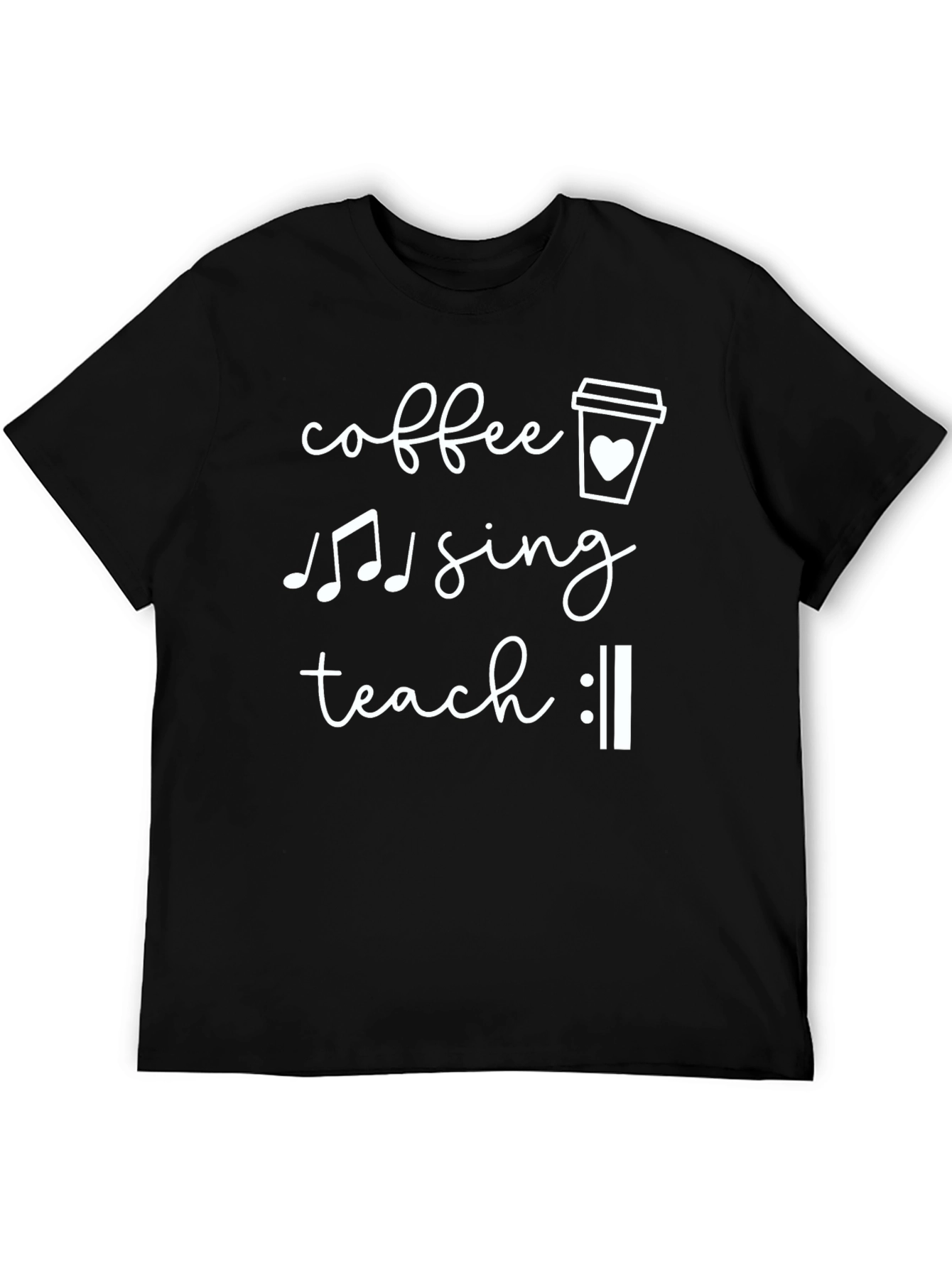 Coffee Sing Teach Graphic Tee