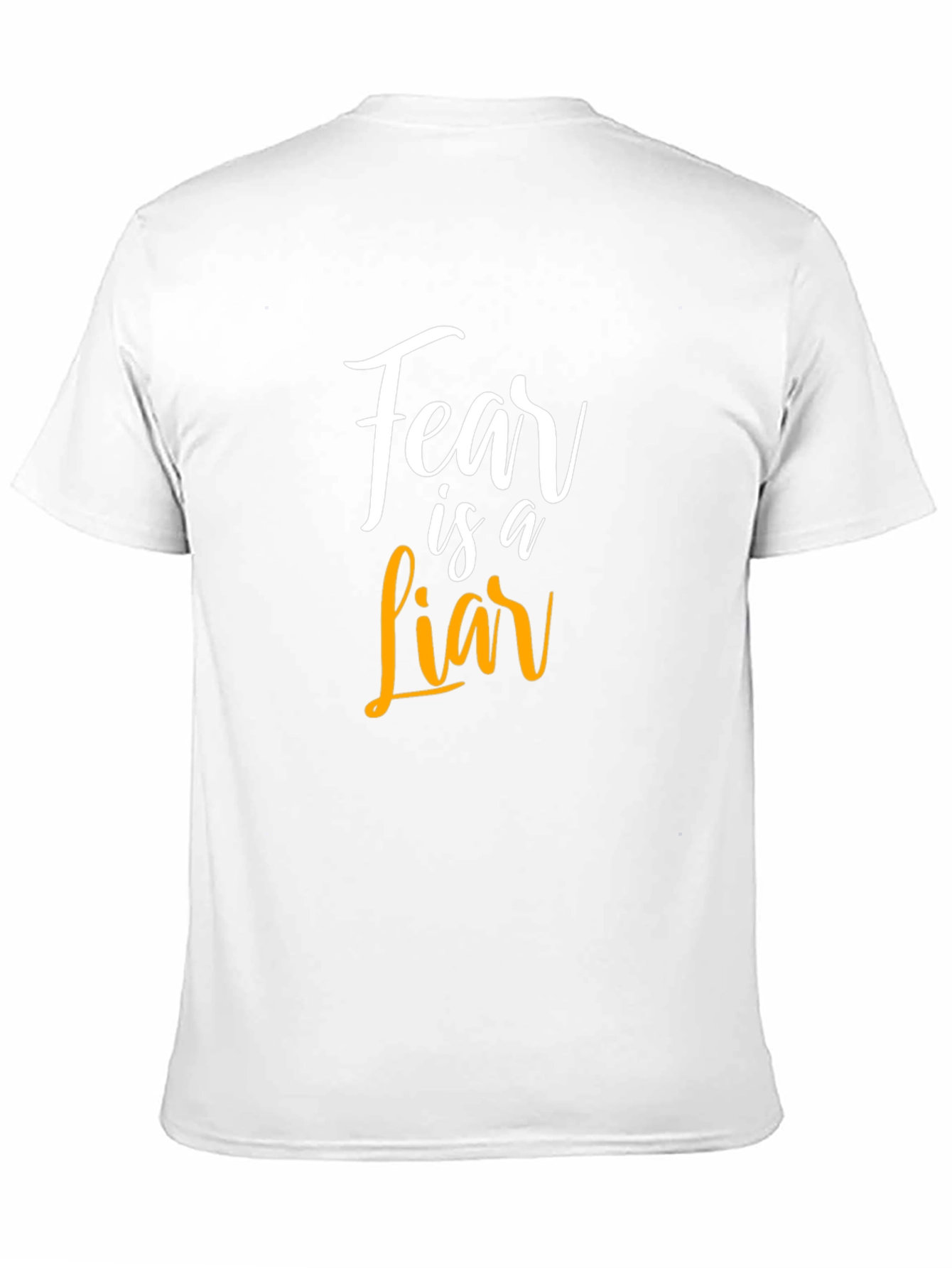 Fear is a Liar T-Shirt - Motivational Graphic Tee