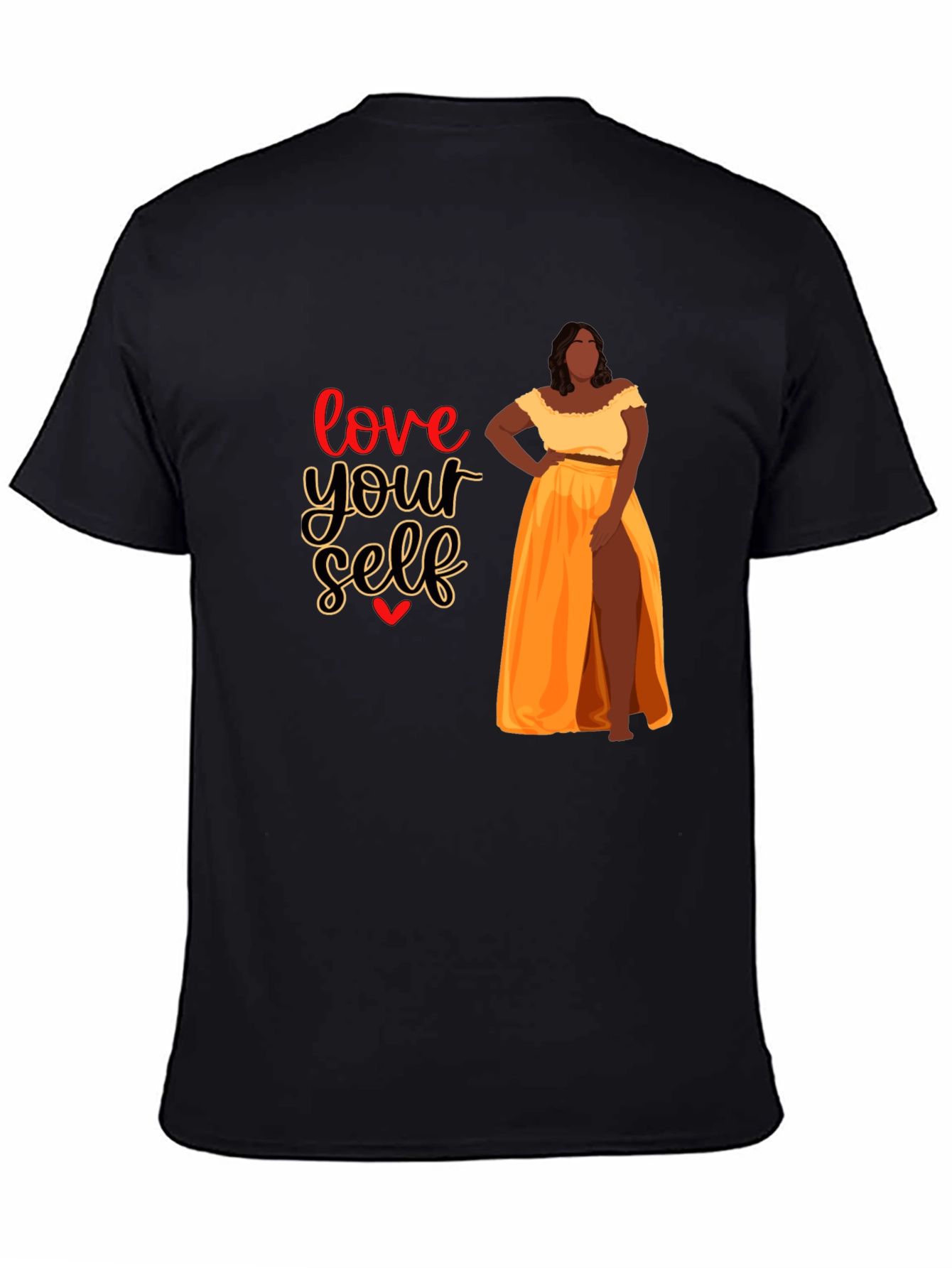 Love Yourself Womens Graphic Tee