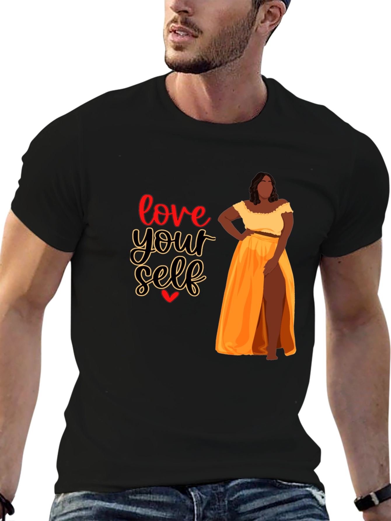 Love Yourself Womens Graphic Tee