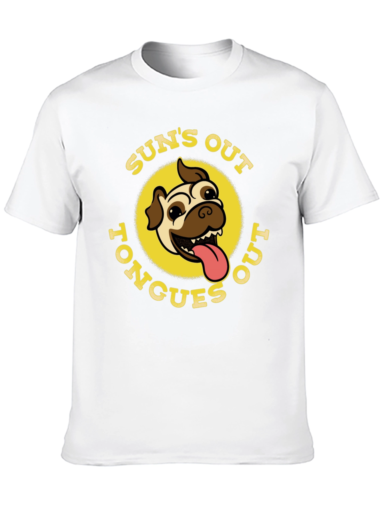 Suns Out Tongues Out Black T-Shirt