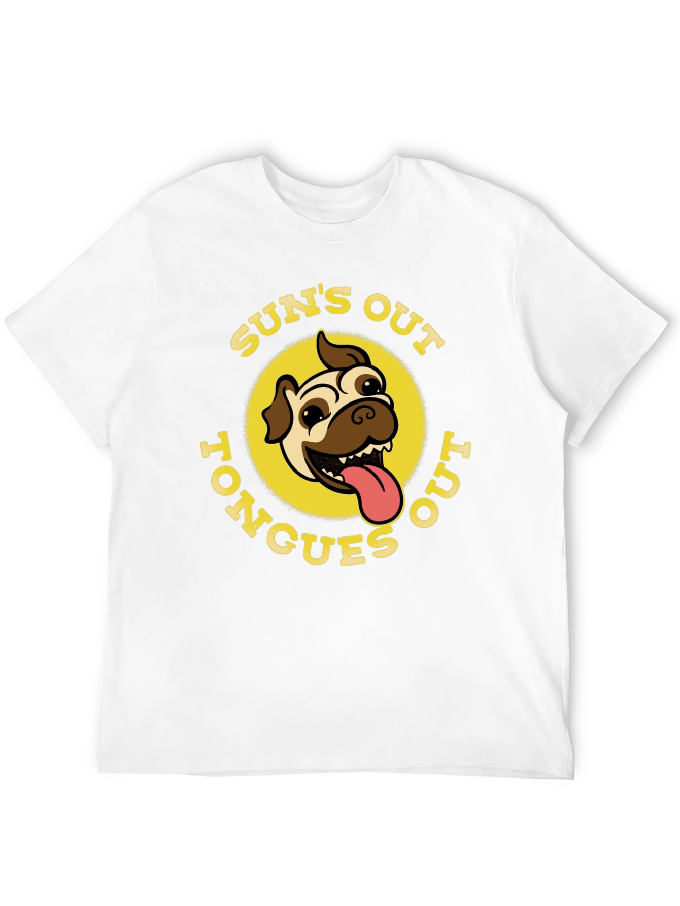 Suns Out Tongues Out Black T-Shirt