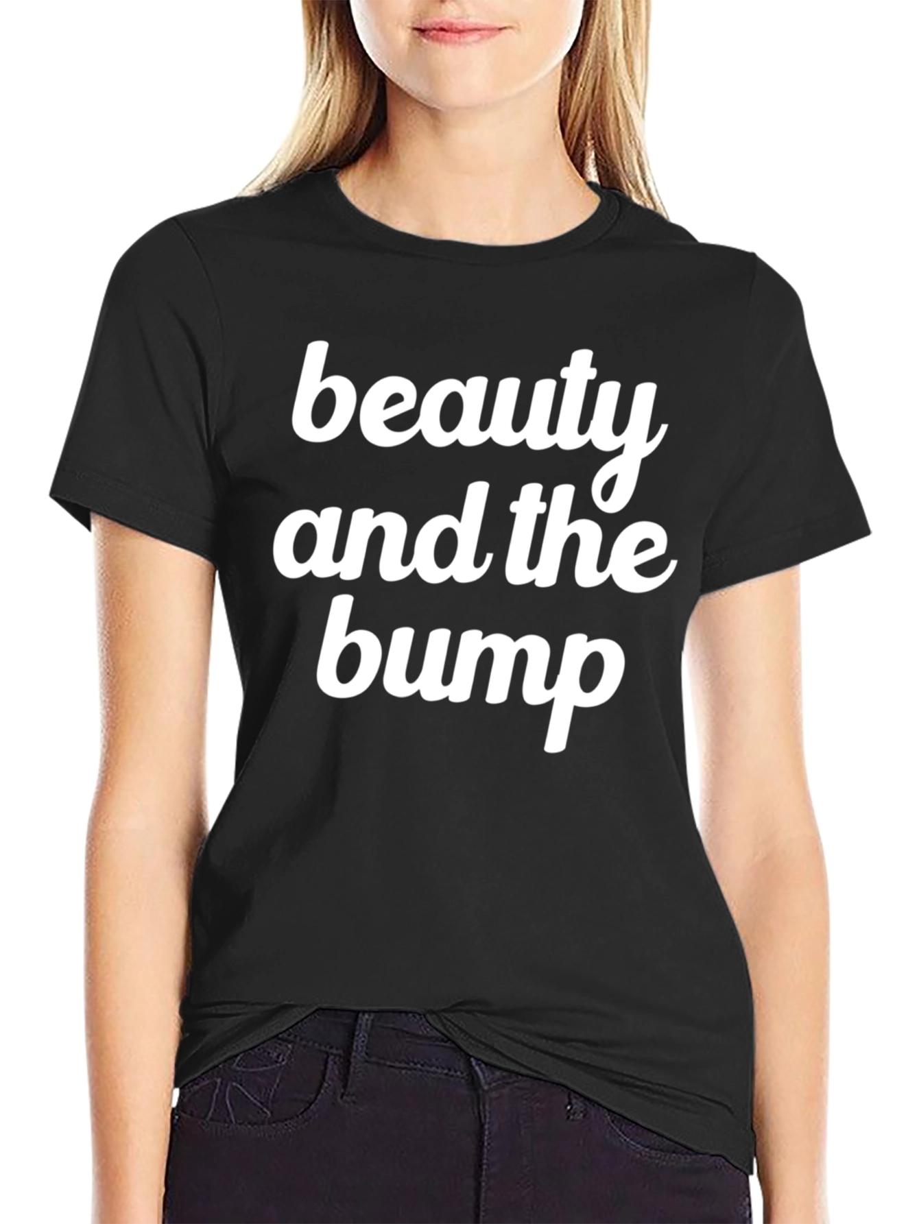 Beauty and the Bump T-Shirt - Maternity Tee
