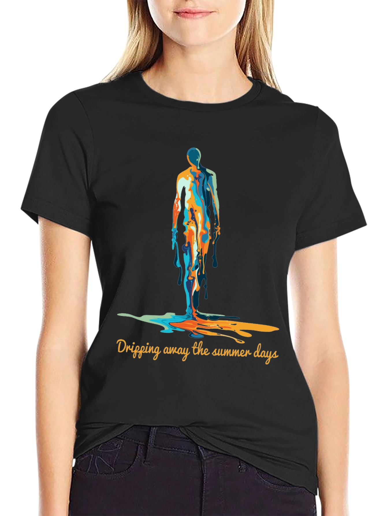Dripping Away Summer Days Graphic Tee