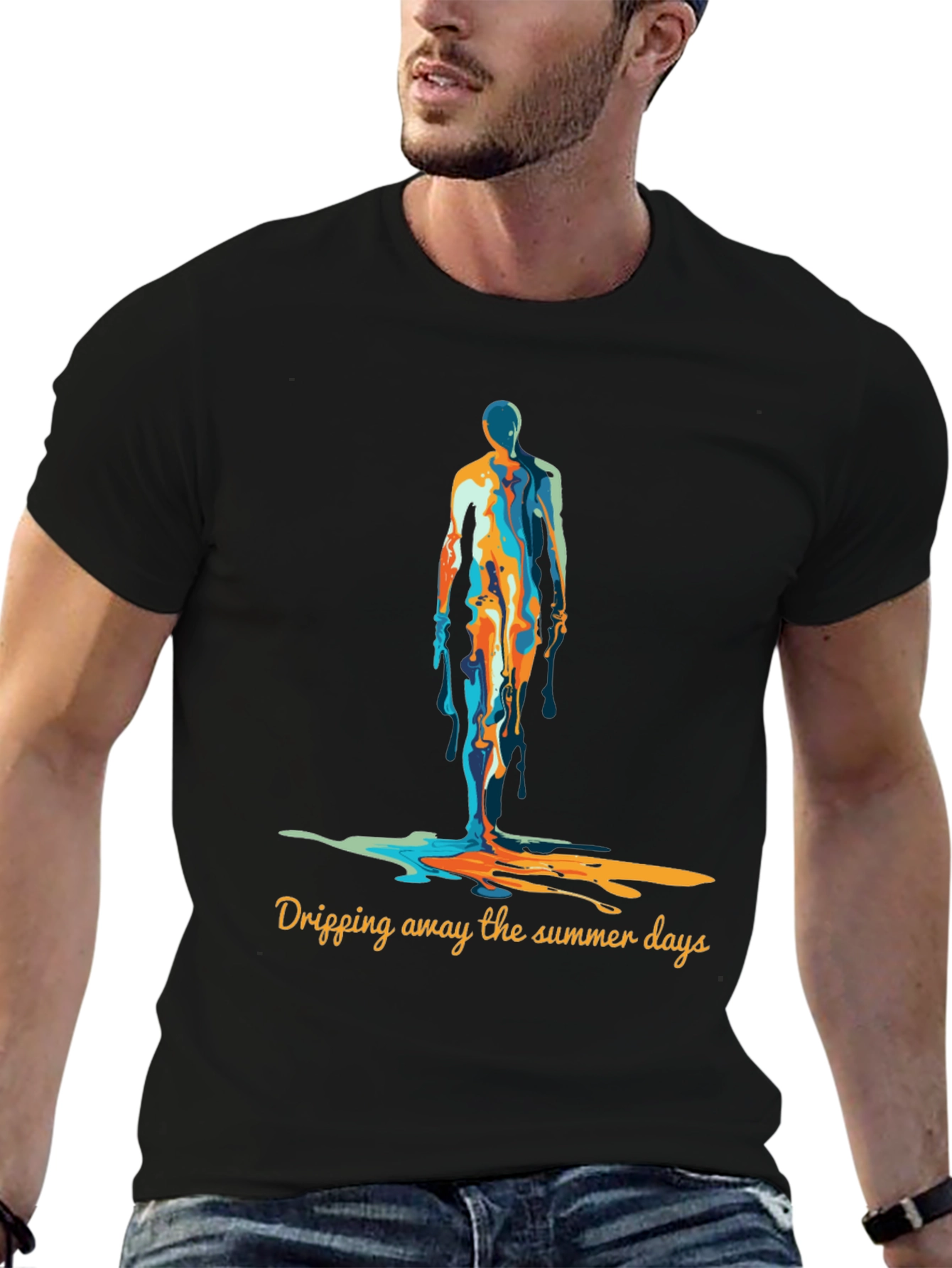 Dripping Away Summer Days Graphic Tee