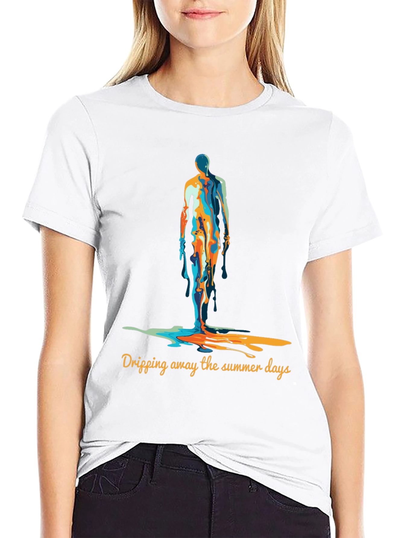 Dripping Away Summer Days Graphic Tee