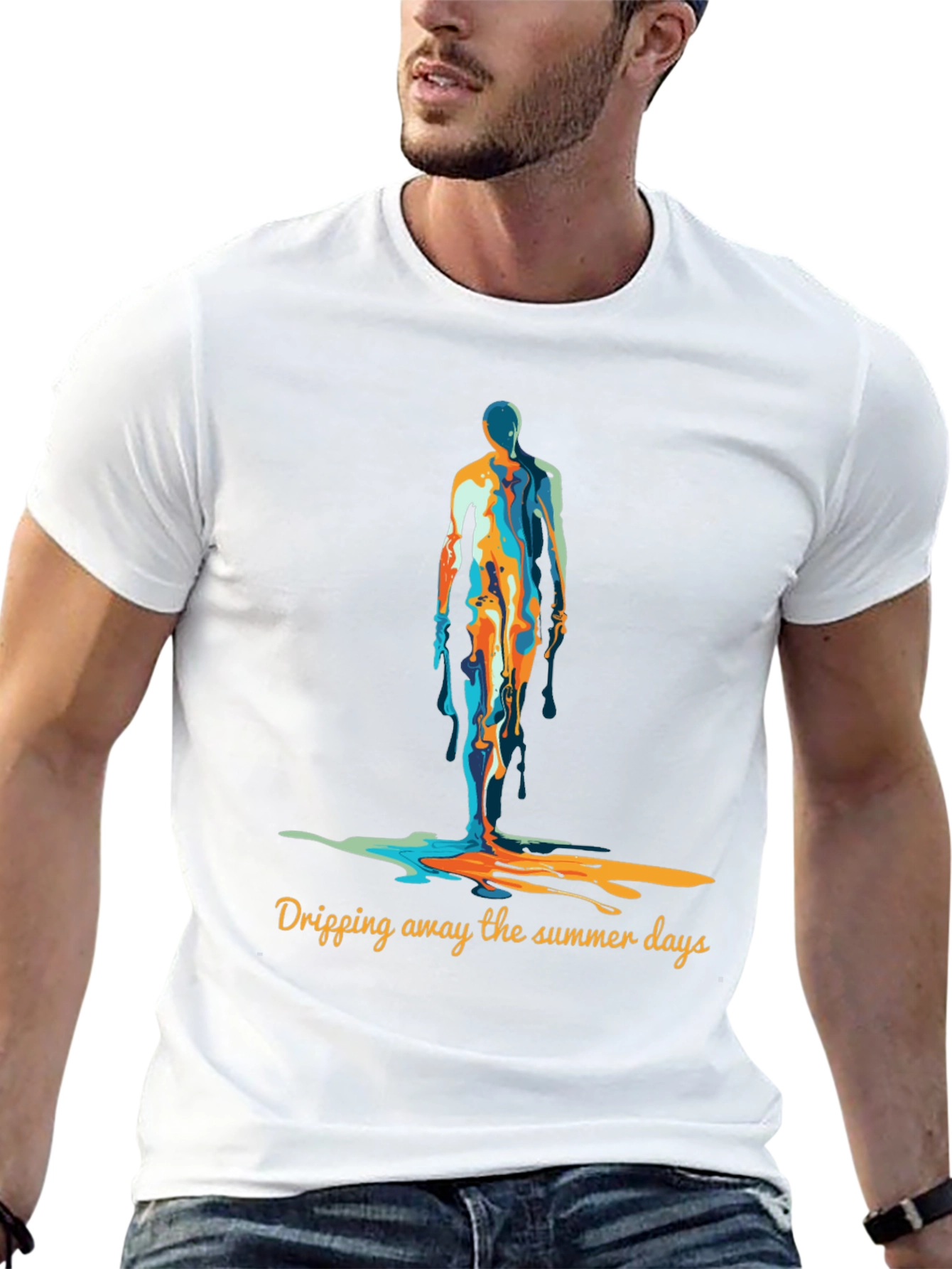 Dripping Away Summer Days Graphic Tee