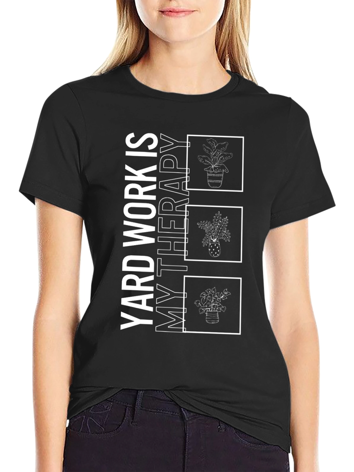 Yard Work Therapy T-Shirt