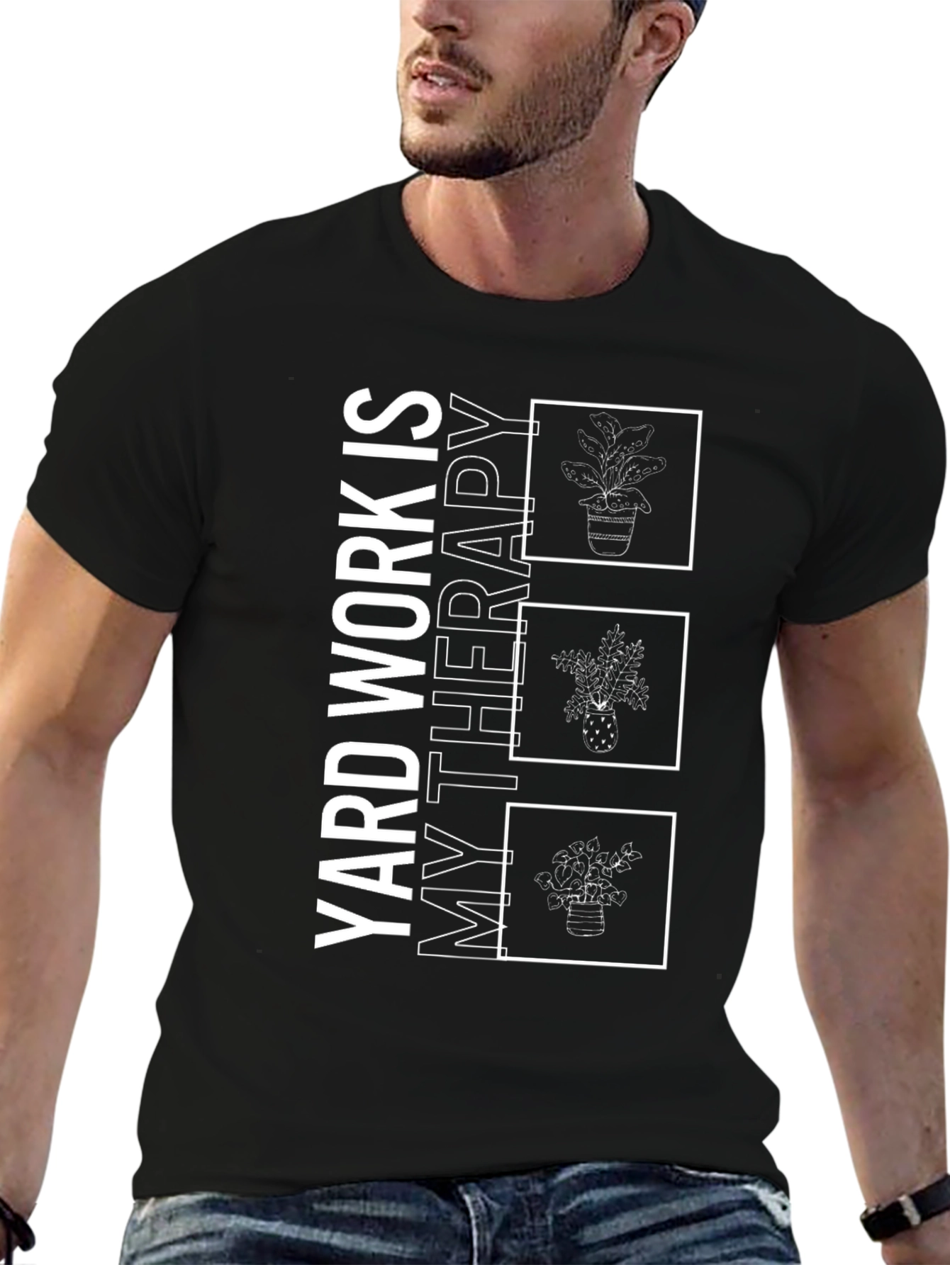 Yard Work Therapy T-Shirt