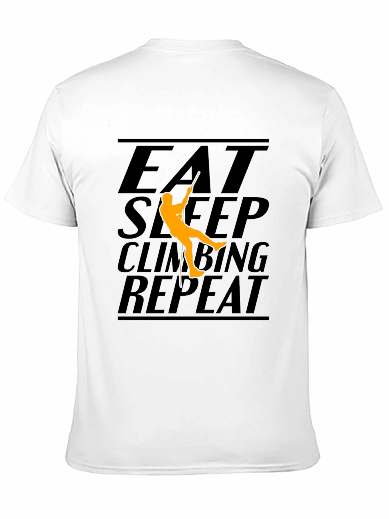Eat Sleep Climbing Repeat Black T-Shirt