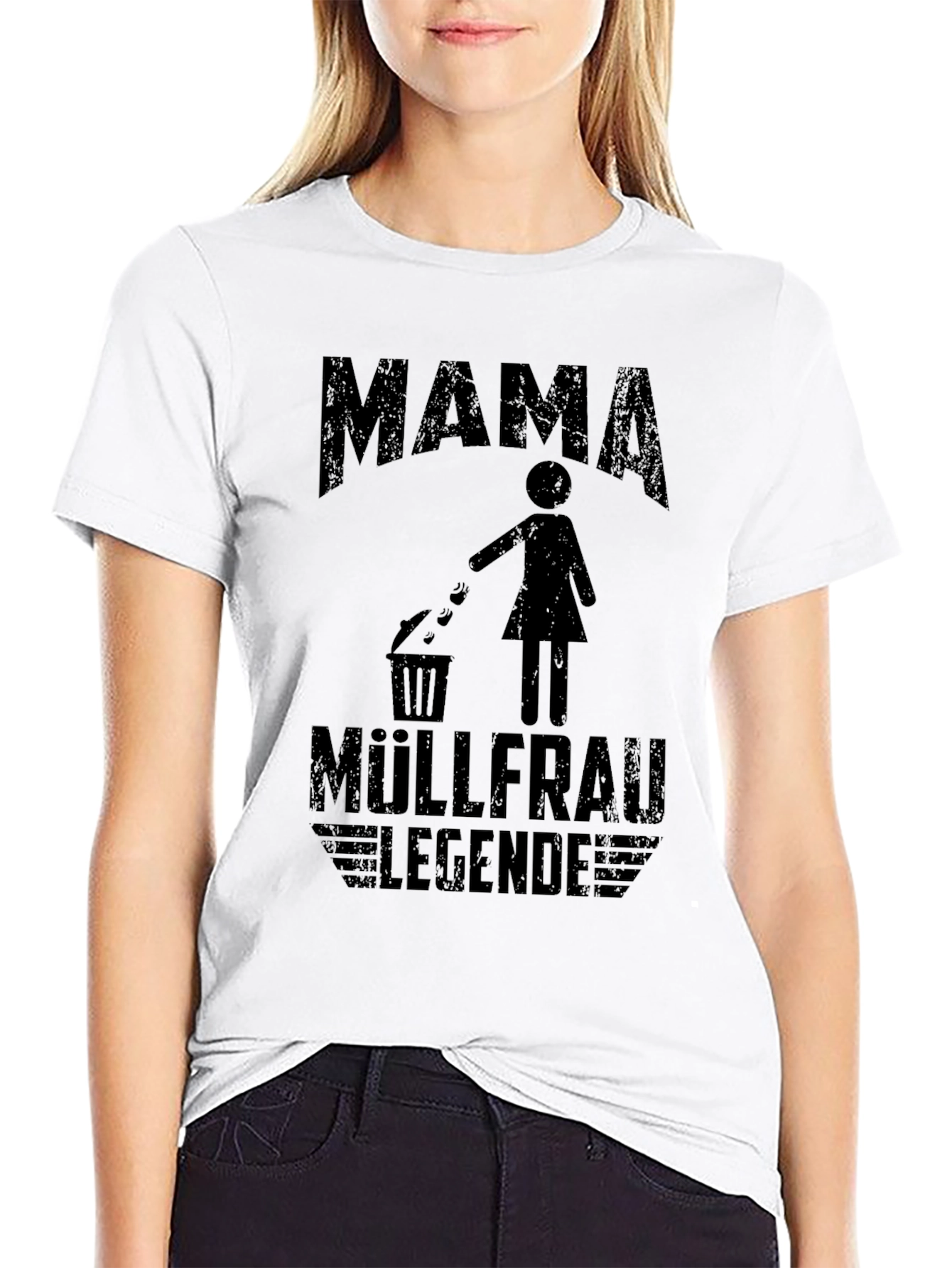 Mama Mullfrau Legende Novelty T-Shirt