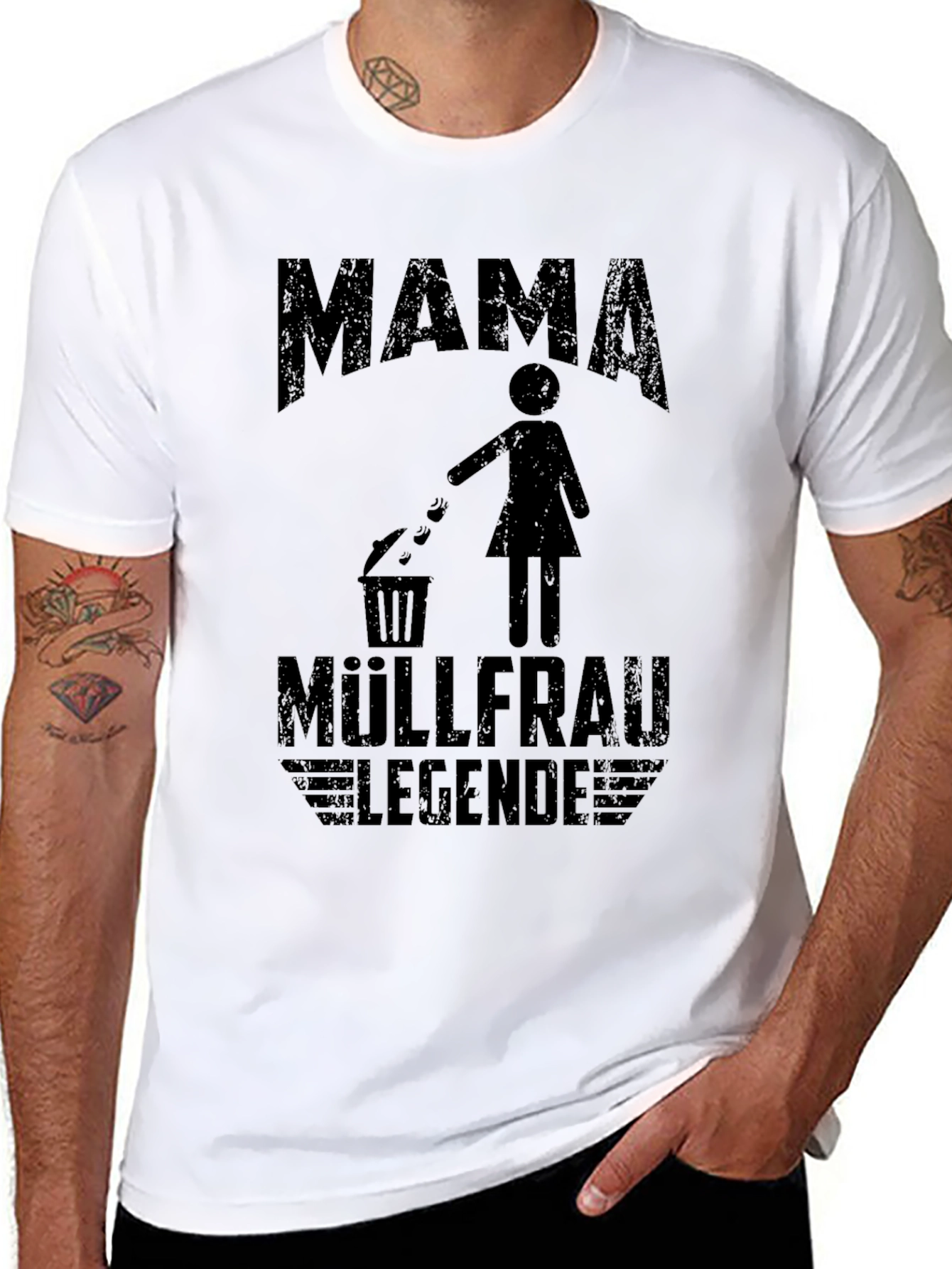 Mama Mullfrau Legende Novelty T-Shirt