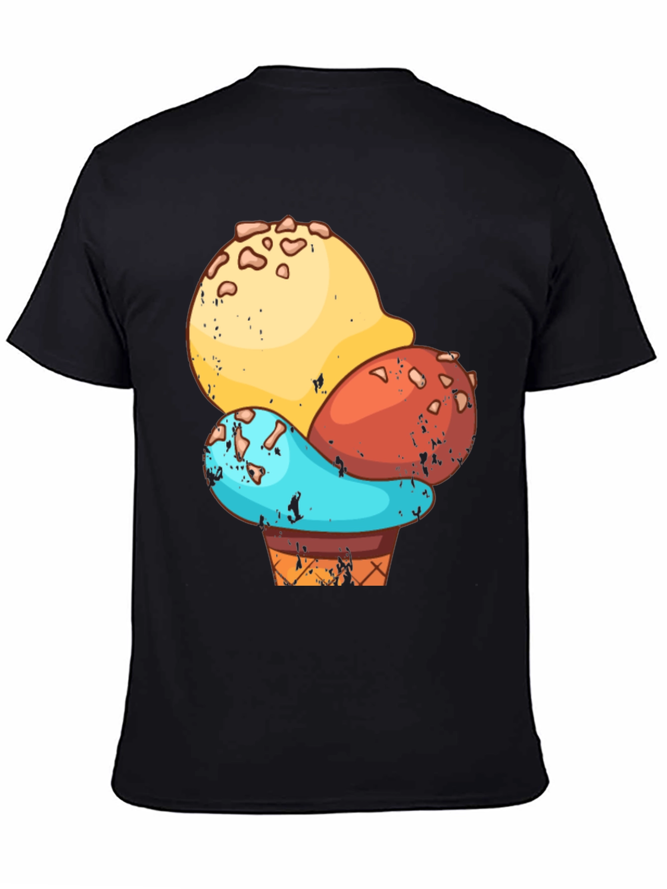 Ice Cream Cone Graphic T-Shirt