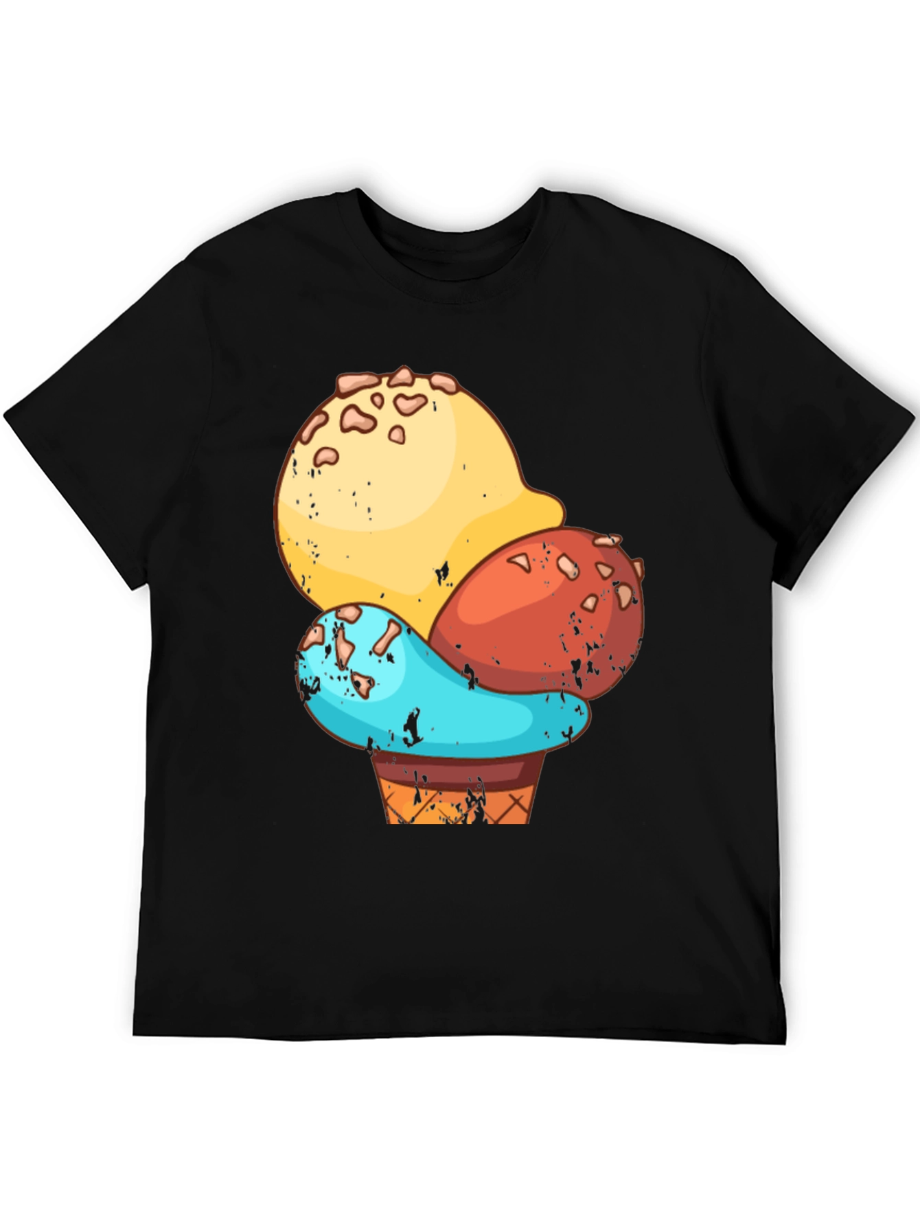 Ice Cream Cone Graphic T-Shirt