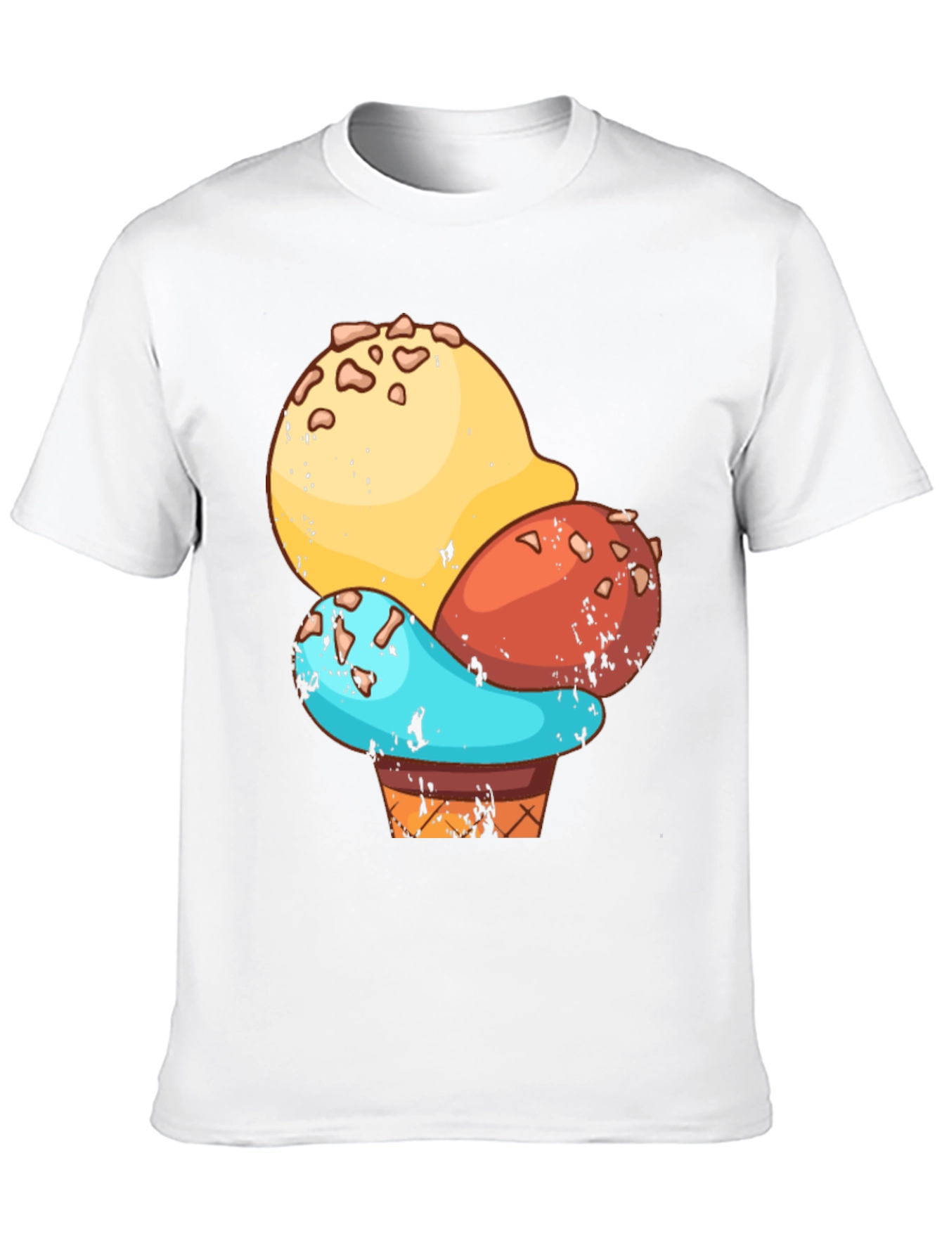 Ice Cream Cone Graphic T-Shirt