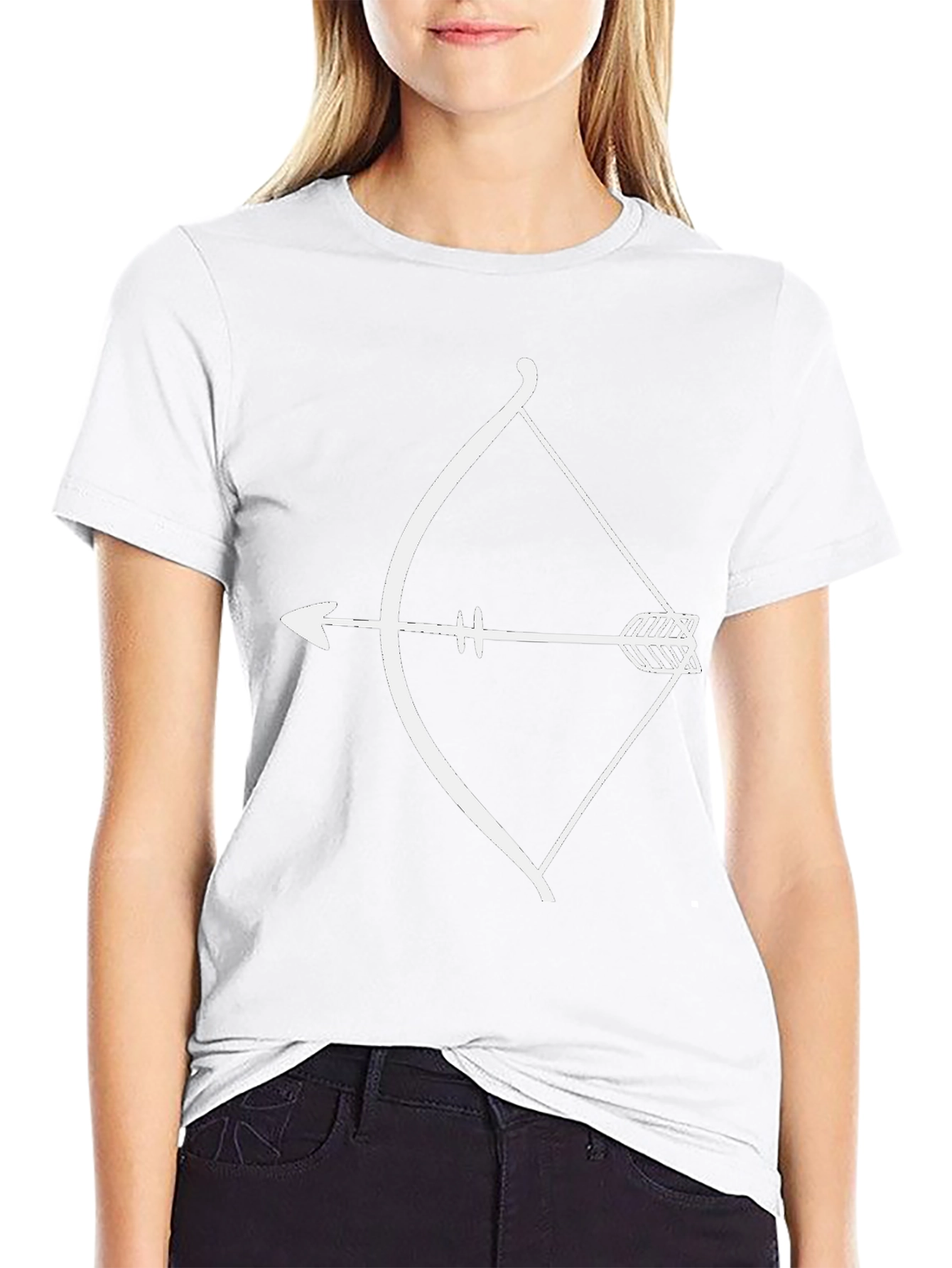 Archery Bow and Arrow Graphic Tee