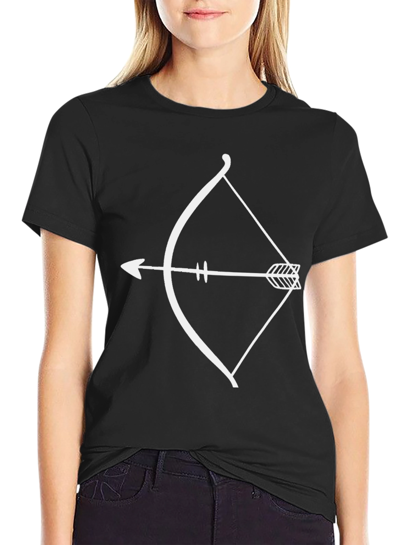 Archery Bow and Arrow Graphic Tee