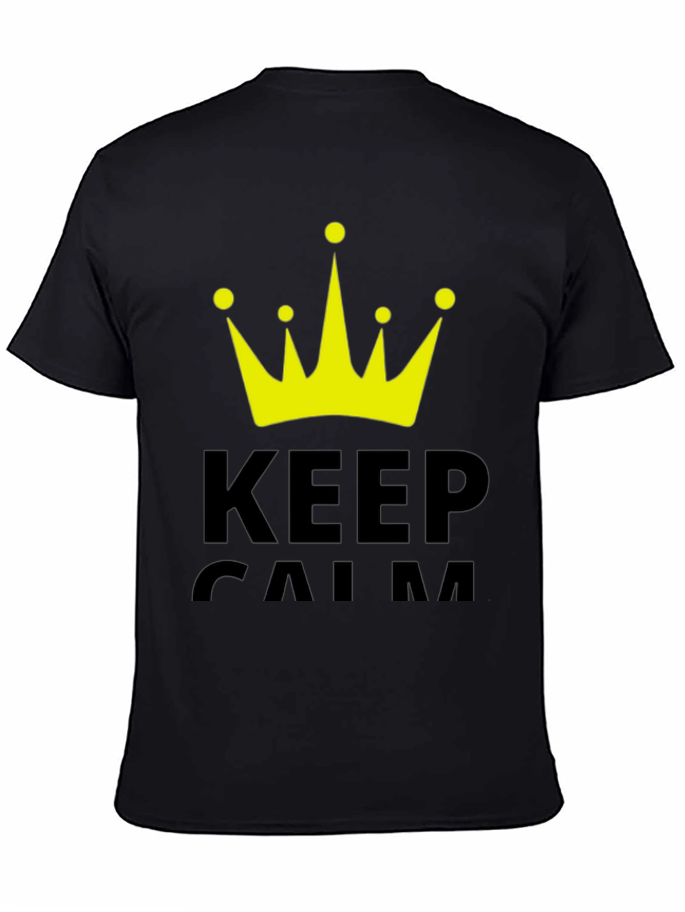 Keep Calm Crown Graphic T-Shirt