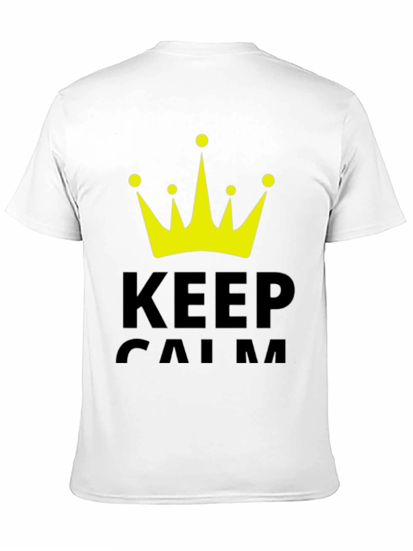 Keep Calm Crown Graphic T-Shirt