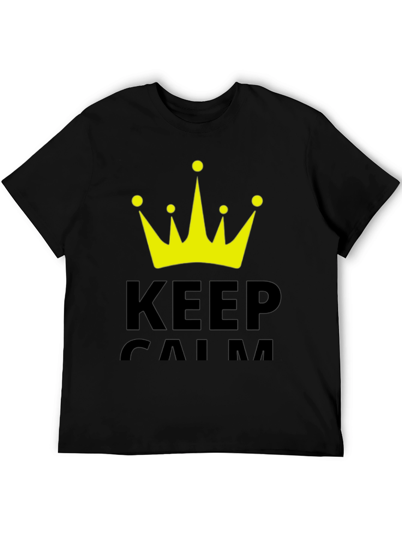 Keep Calm Crown Graphic T-Shirt
