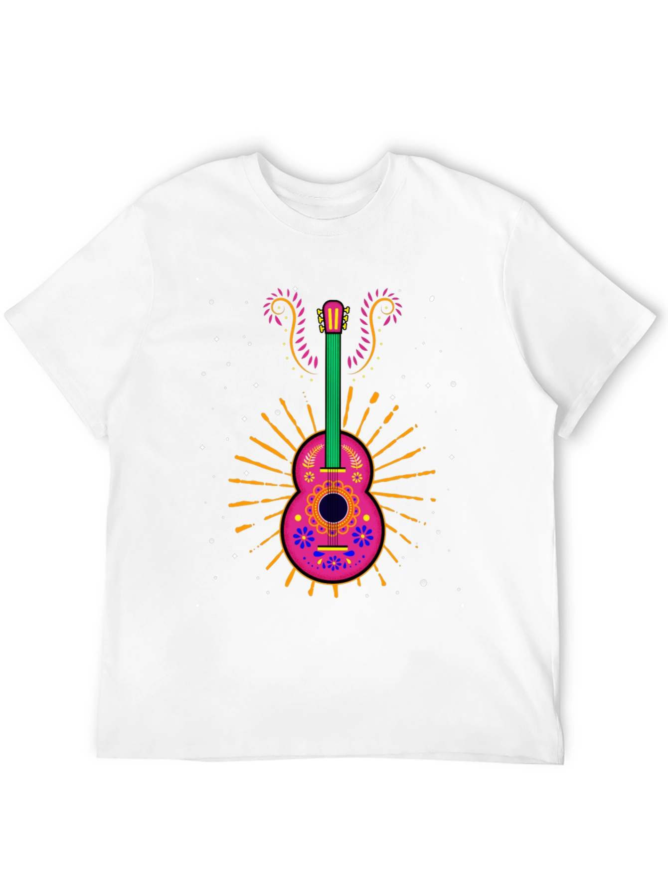 Day of the Dead Guitar Graphic Tee