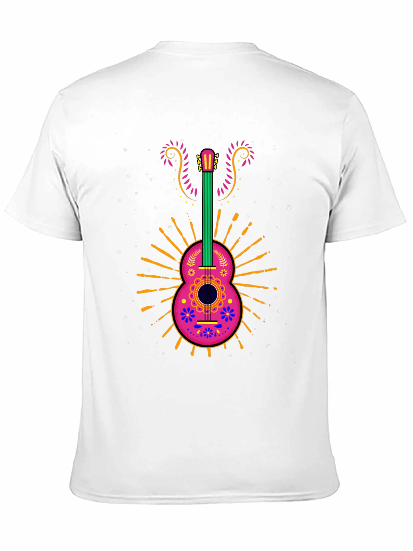 Day of the Dead Guitar Graphic Tee