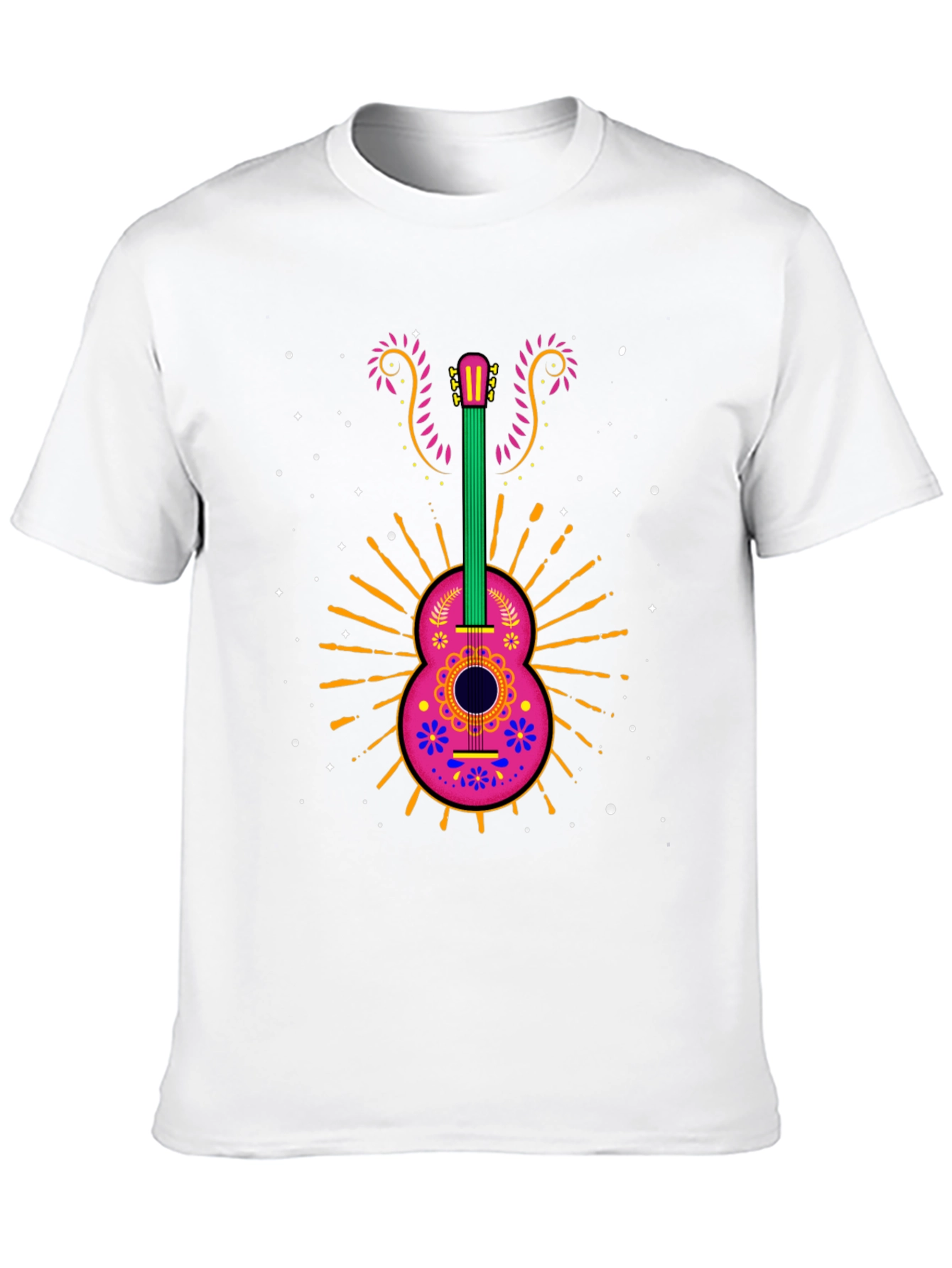 Day of the Dead Guitar Graphic Tee