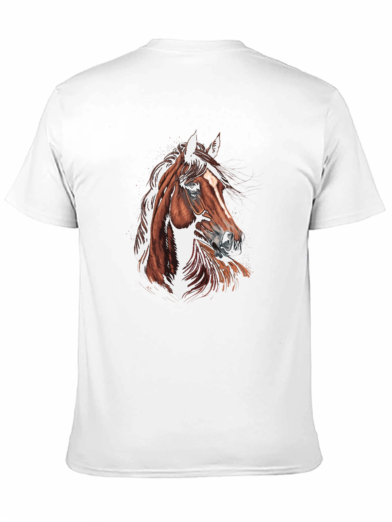 Horse Graphic Black T-Shirt