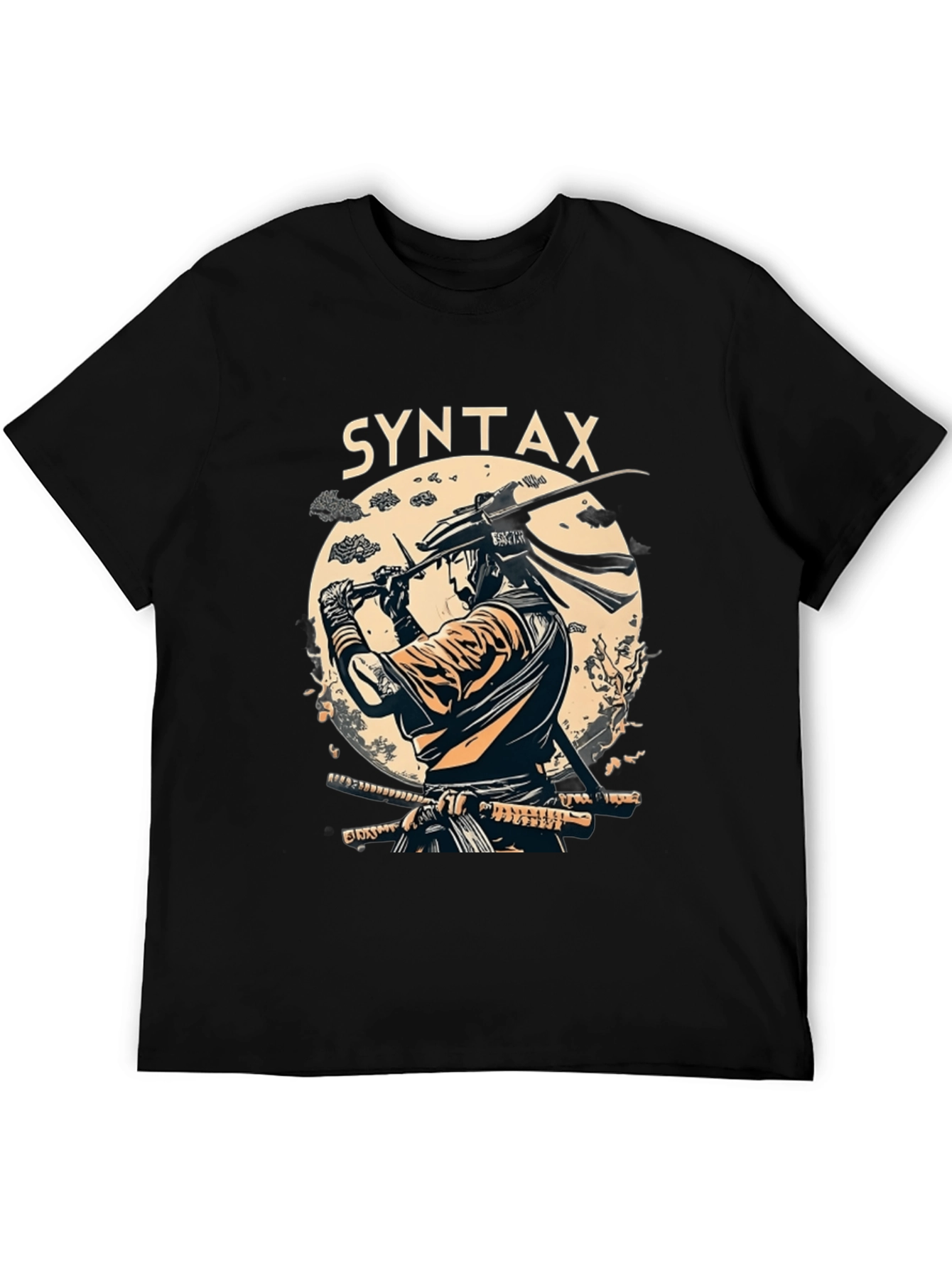Syntax Samurai Graphic Tee - Ninja Warrior Design