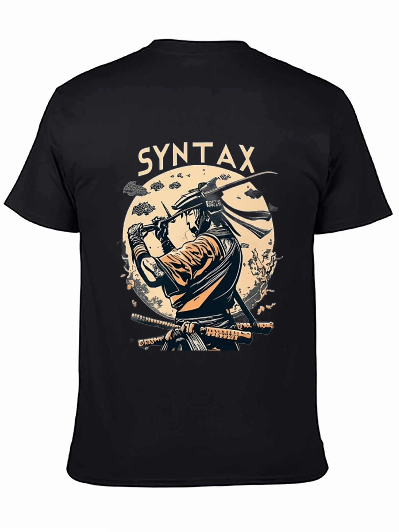 Syntax Samurai Graphic Tee - Ninja Warrior Design