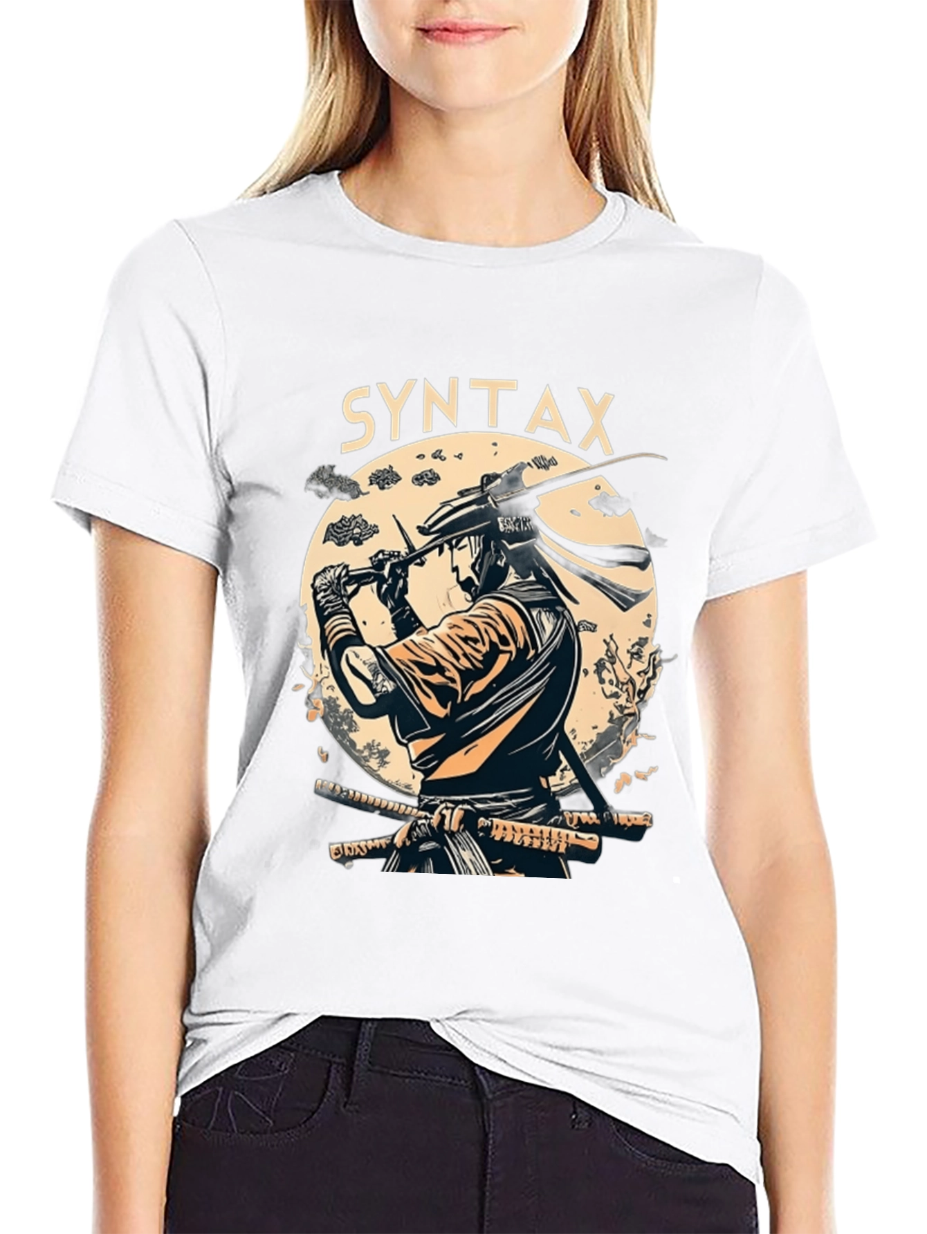 Syntax Samurai Graphic Tee - Ninja Warrior Design
