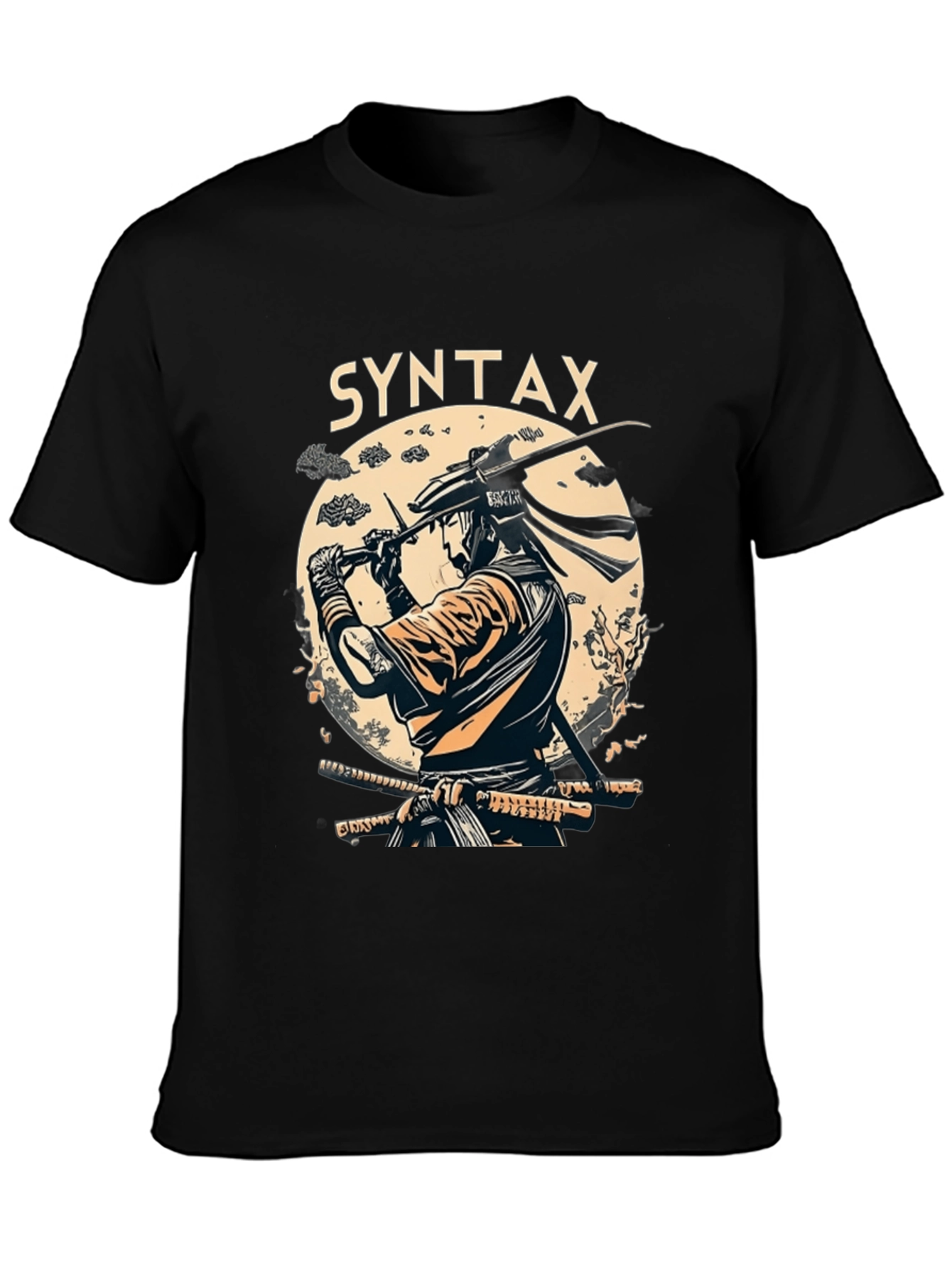 Syntax Samurai Graphic Tee - Ninja Warrior Design