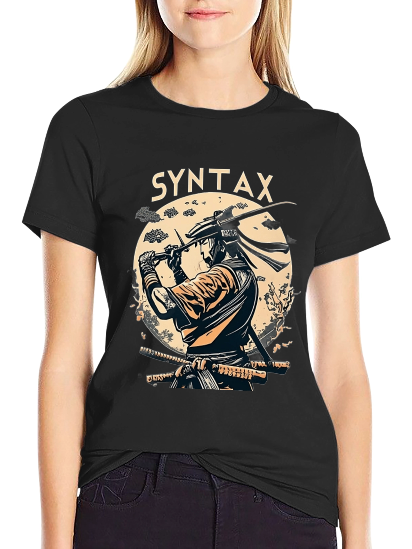 Syntax Samurai Graphic Tee - Ninja Warrior Design