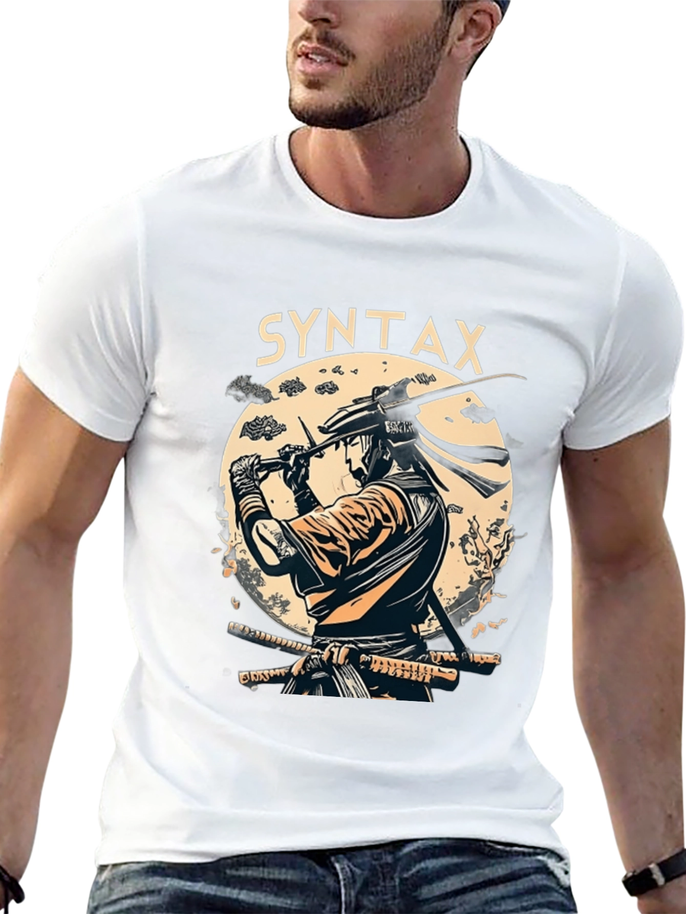 Syntax Samurai Graphic Tee - Ninja Warrior Design