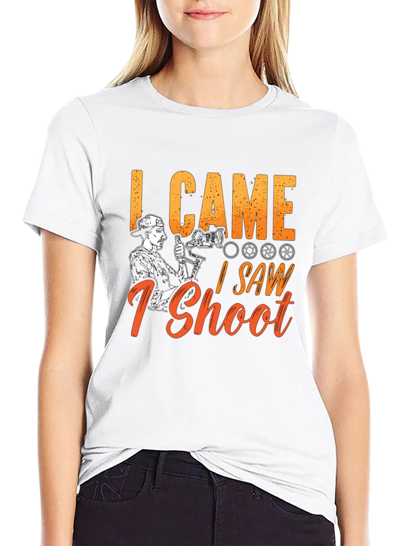 I Came I Saw I Shoot Photography T-Shirt