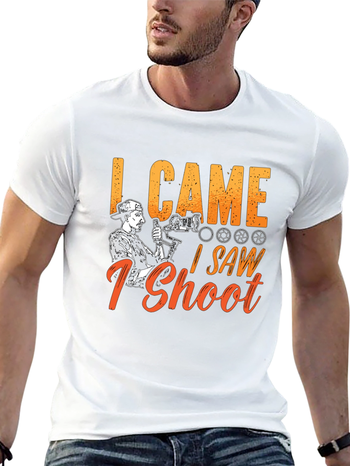 I Came I Saw I Shoot Photography T-Shirt