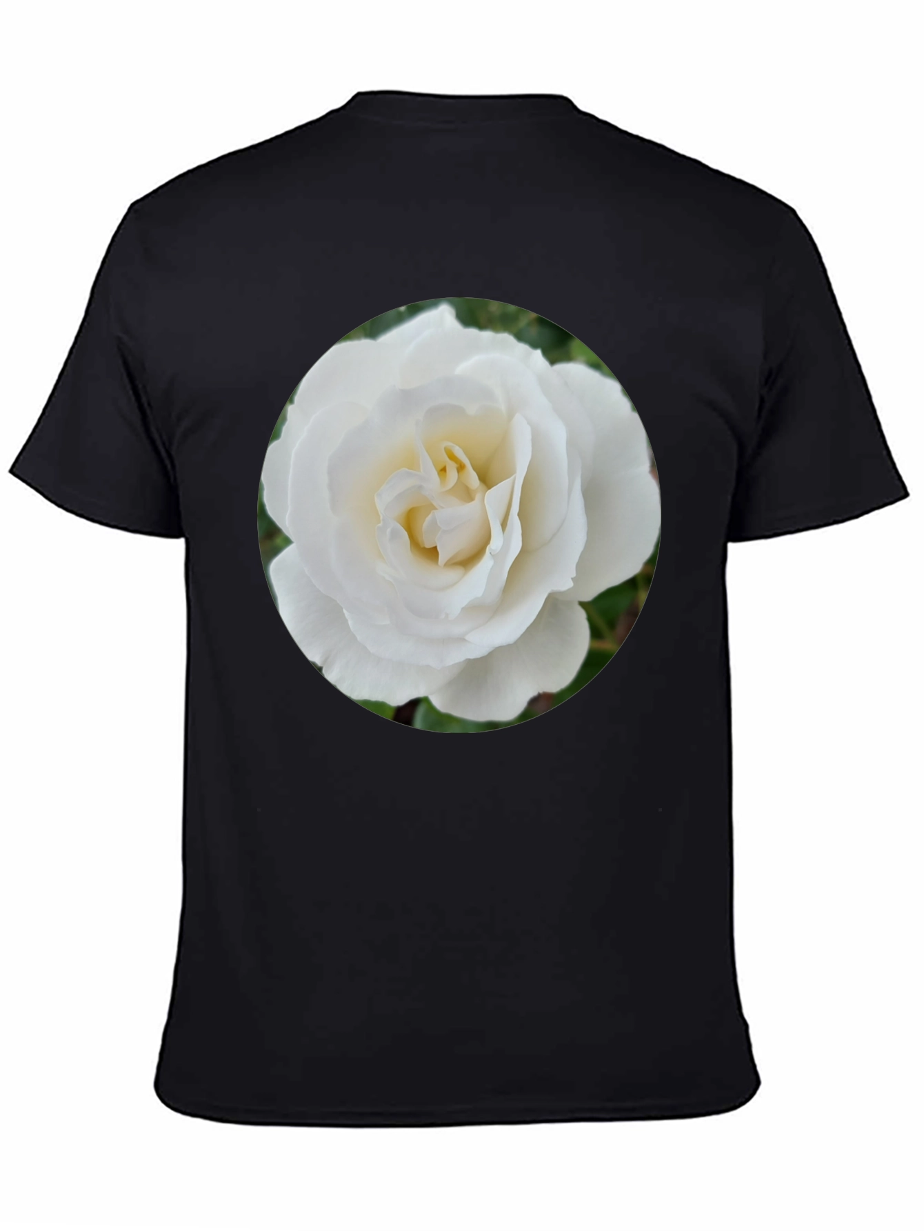 Rose Graphic Tee - Elegant Floral Design