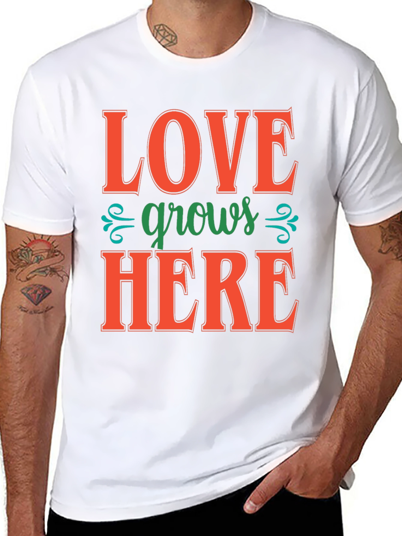 Love Grows Here Graphic Tee